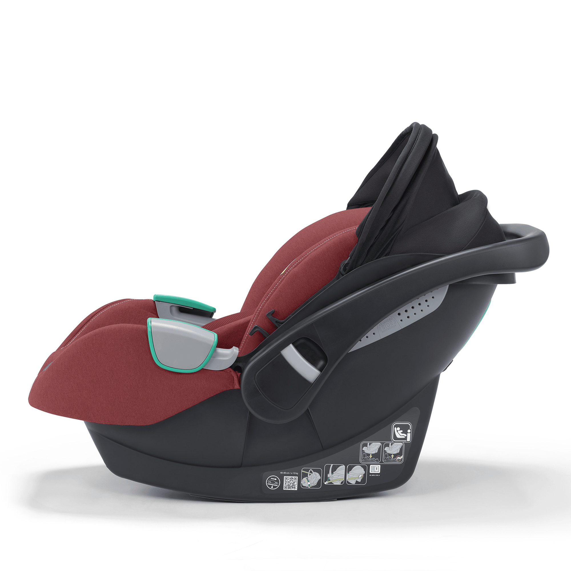 Babyschalen 0-13 kg, Gruppe 0+, RECARO – Produktansicht