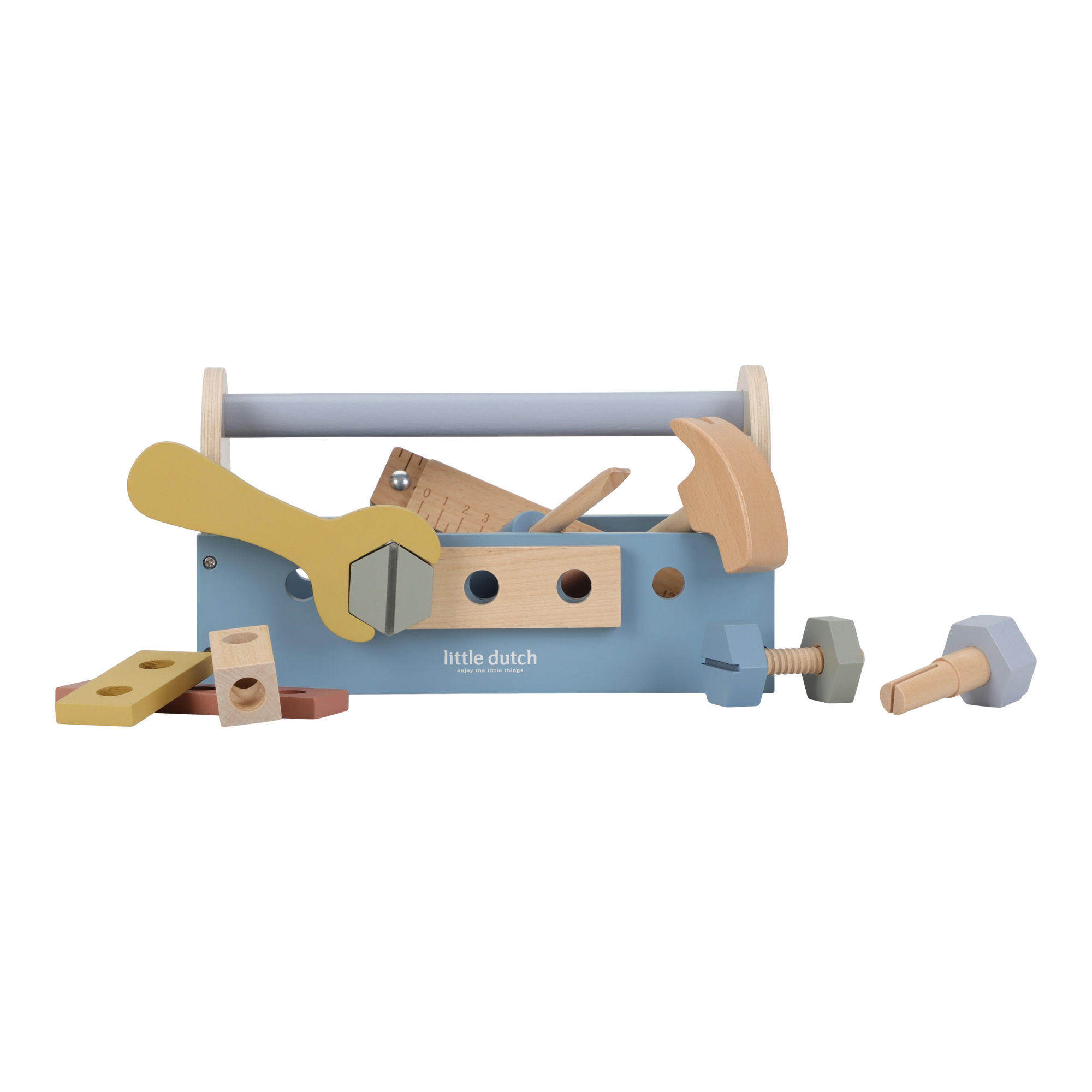 Holzspielzeug, LITTLE DUTCH, Blau – Produktansicht