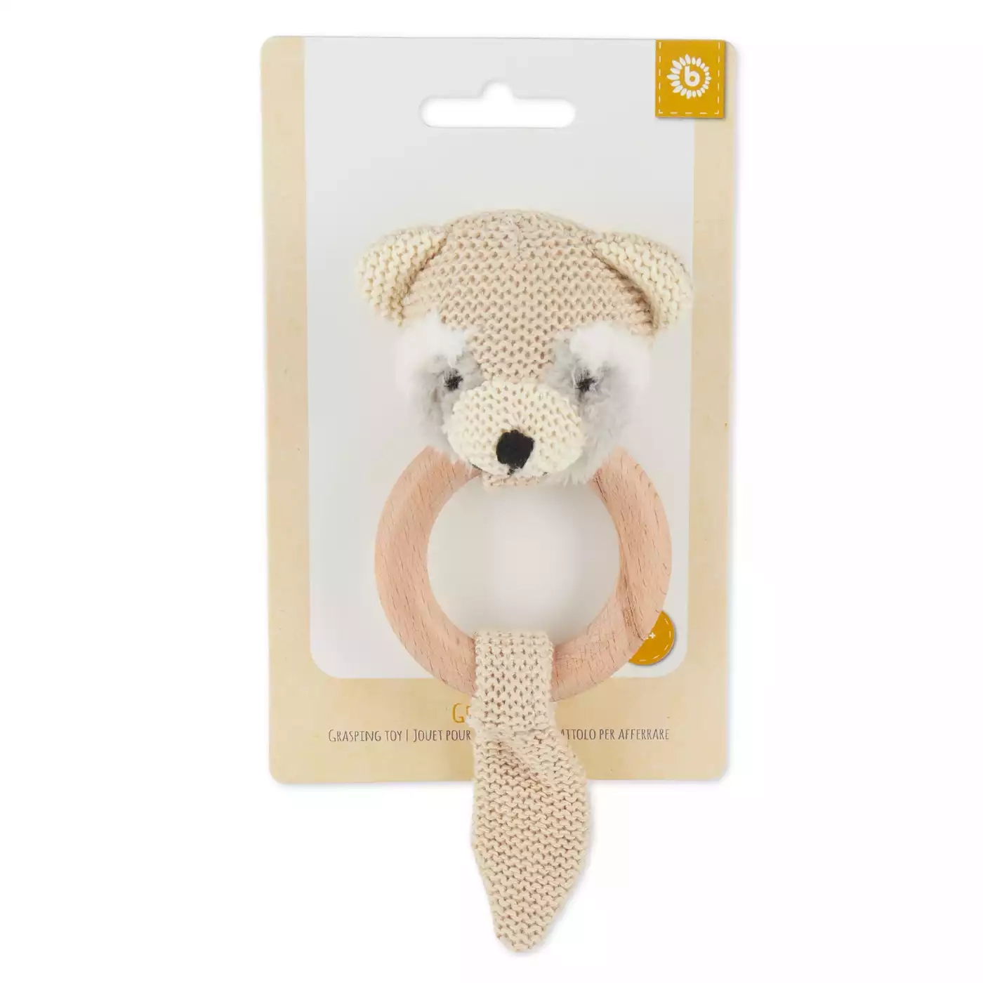 Rasseln & Greiflinge, bieco, Beige – Produktansicht
