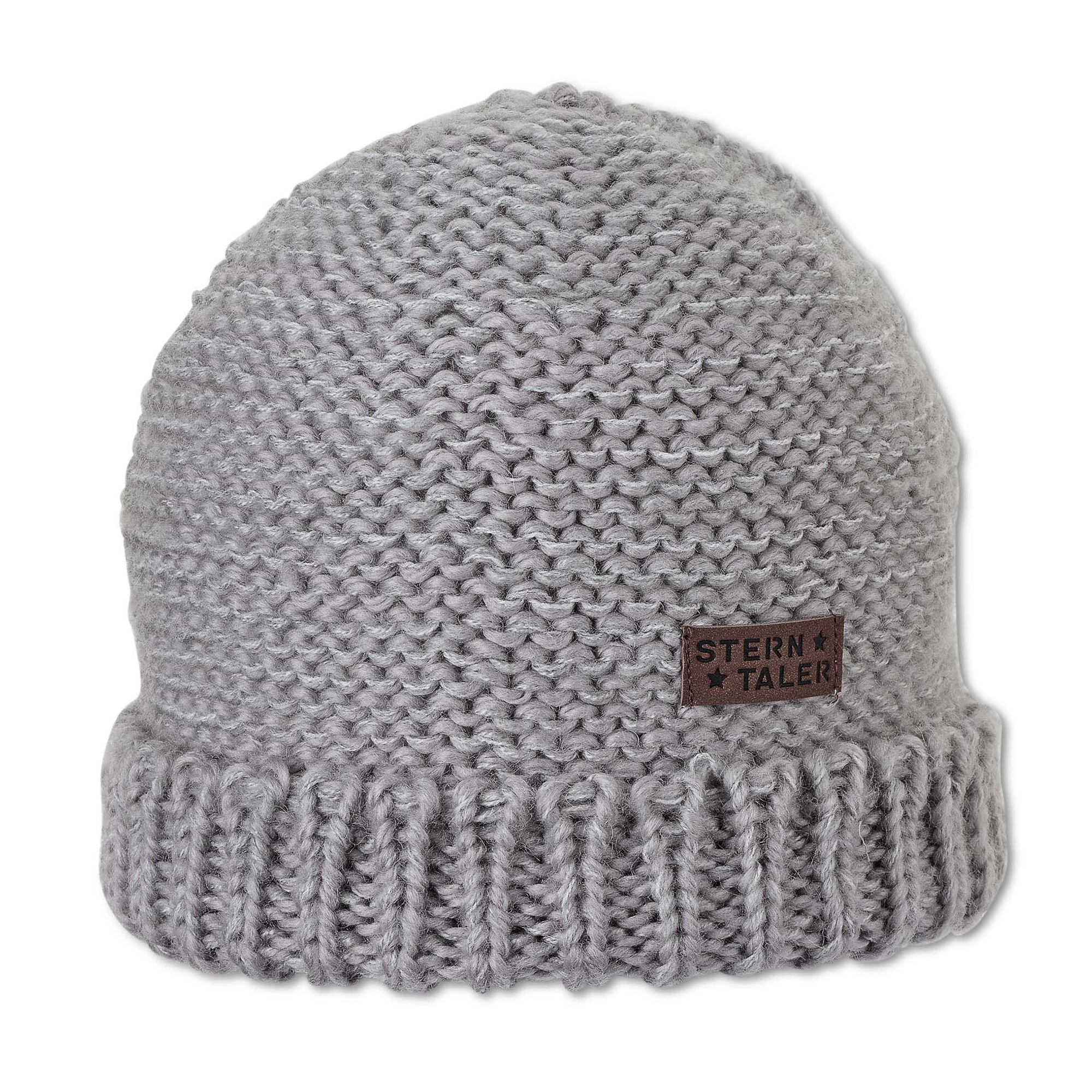 Wintermützen, Sterntaler, Grau – Besonderheit: aus Merinowolle
