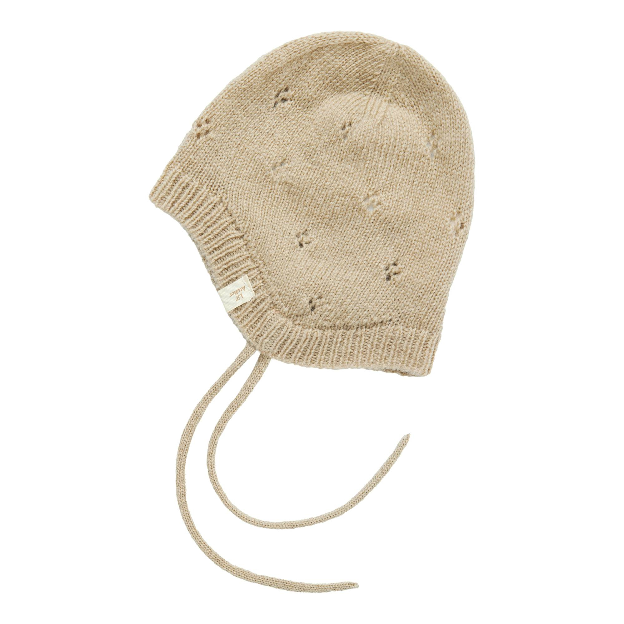 Wintermützen, Lil' Atelier, Beige – Besonderheit: aus 95% Wolle und 5% Kashmir