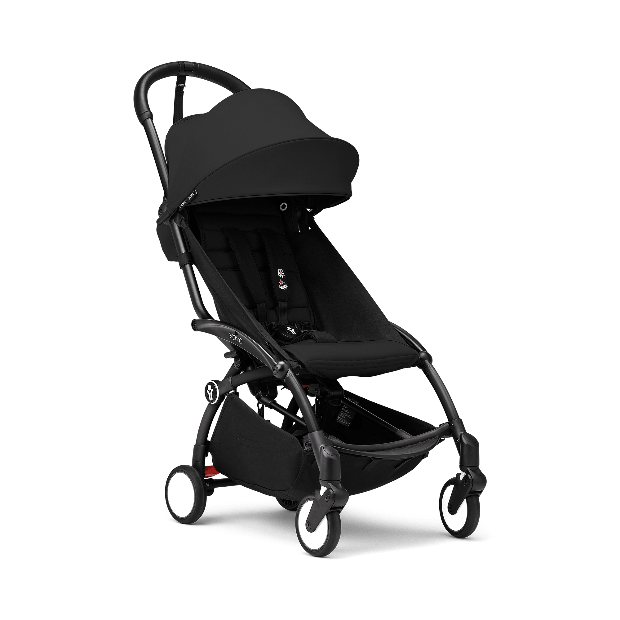 Kombi-Kinderwagen, STOKKE, Schwarz – Produktansicht