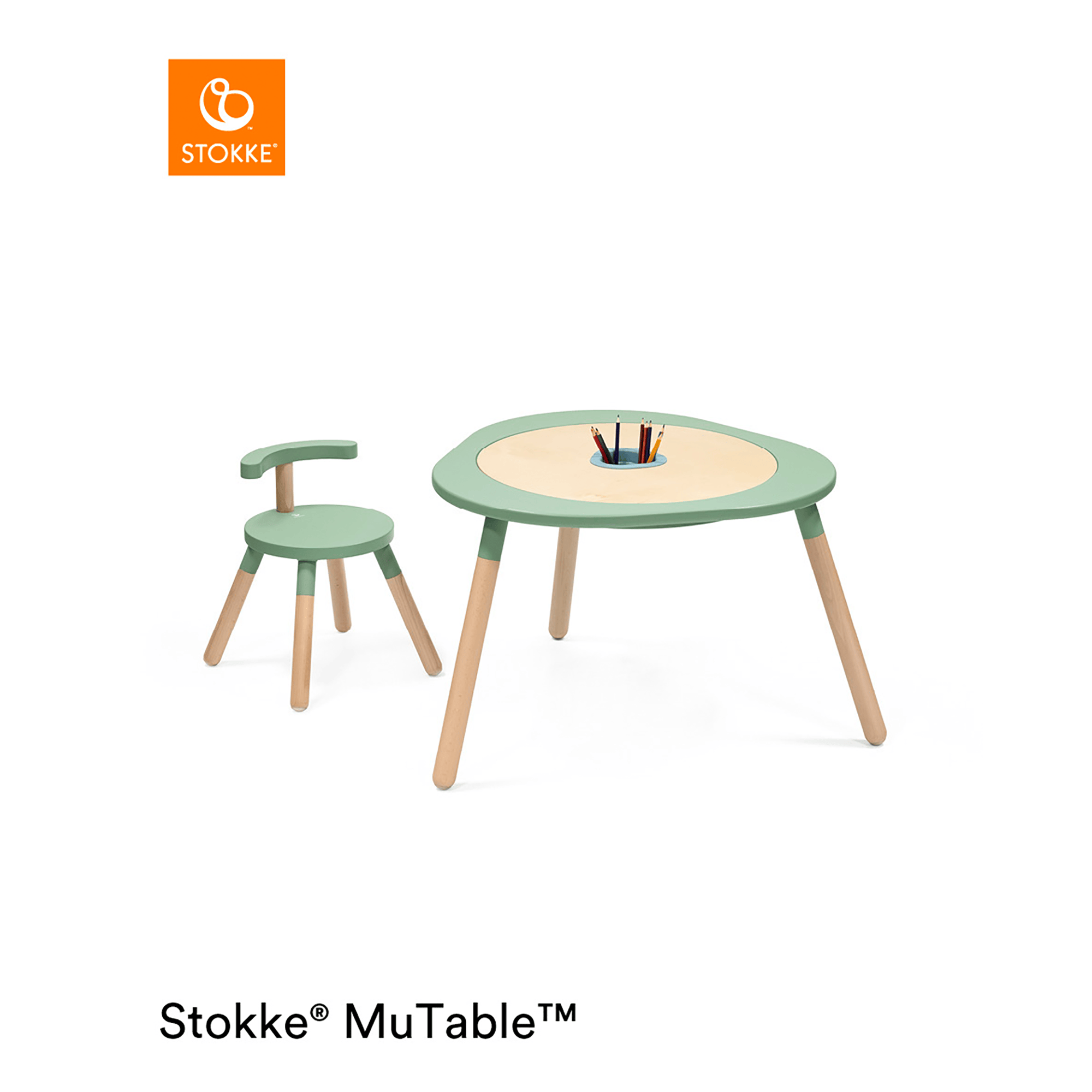 Aufbewahrung, STOKKE, Blau – Besonderheit: für den Stokke® MuTable™ Spieltisch