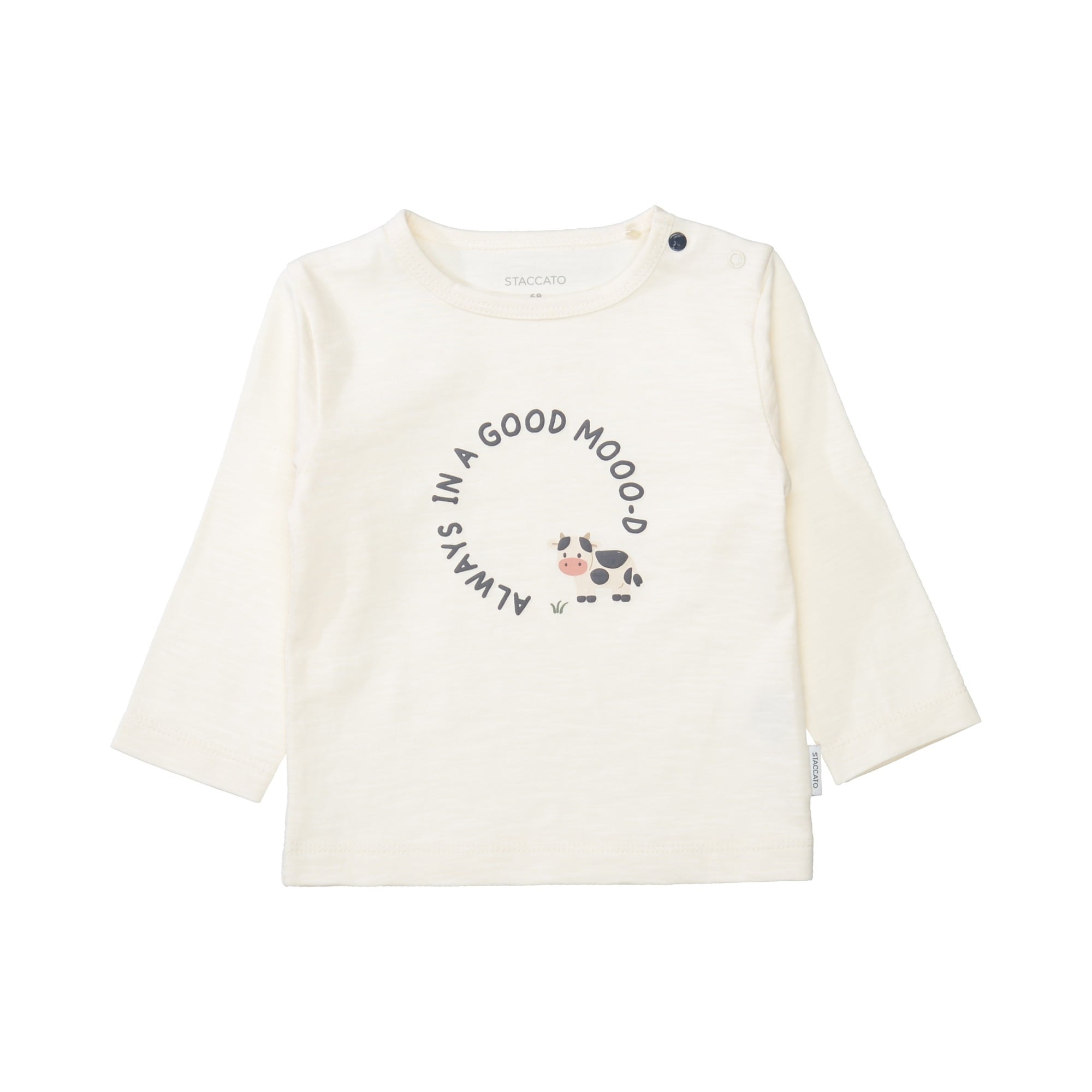 Langarmshirts, STACCATO, Beige – Produktansicht