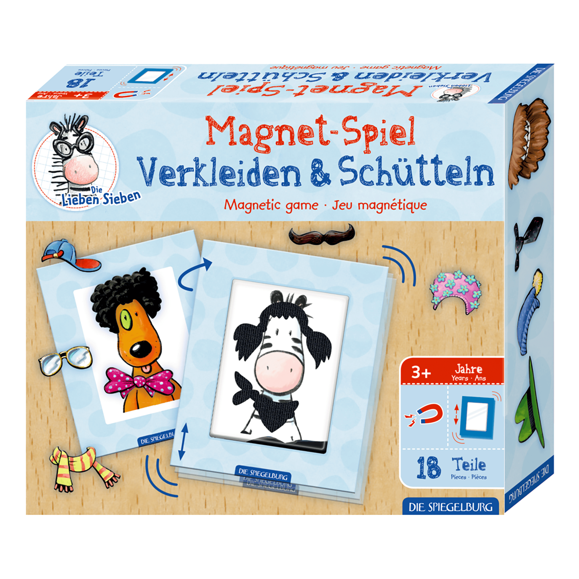 Produkte, DIE SPIEGELBURG, Mehrfarbig – Produktansicht