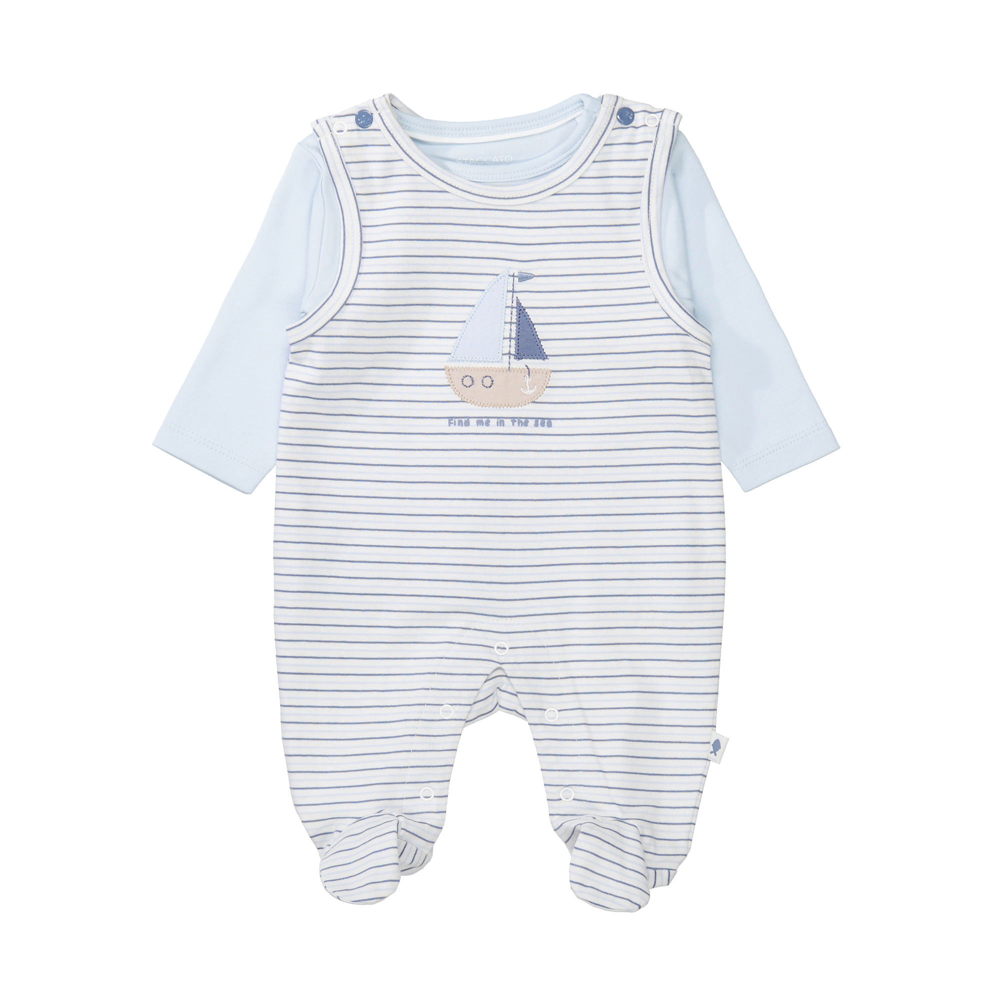 Strampler, STACCATO, Weiß – Produktansicht