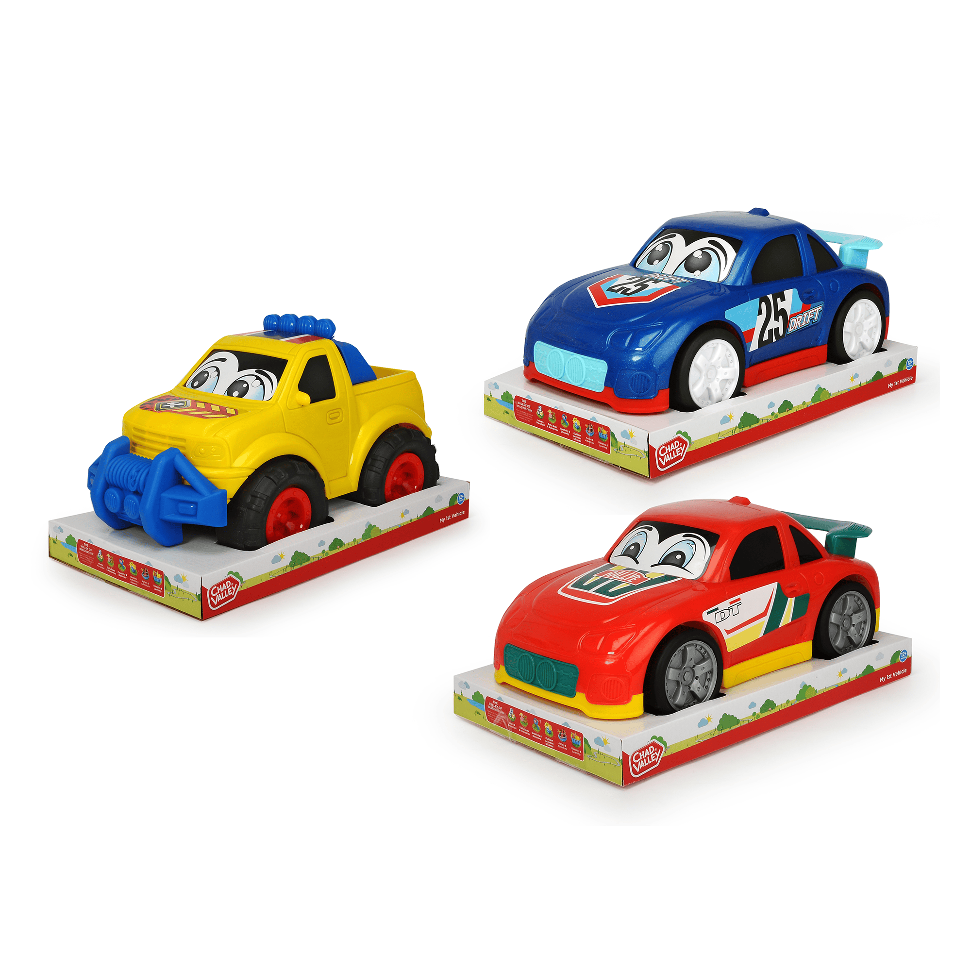 Spielzeugautos, DICKIE TOYS, Mehrfarbig – Produktansicht