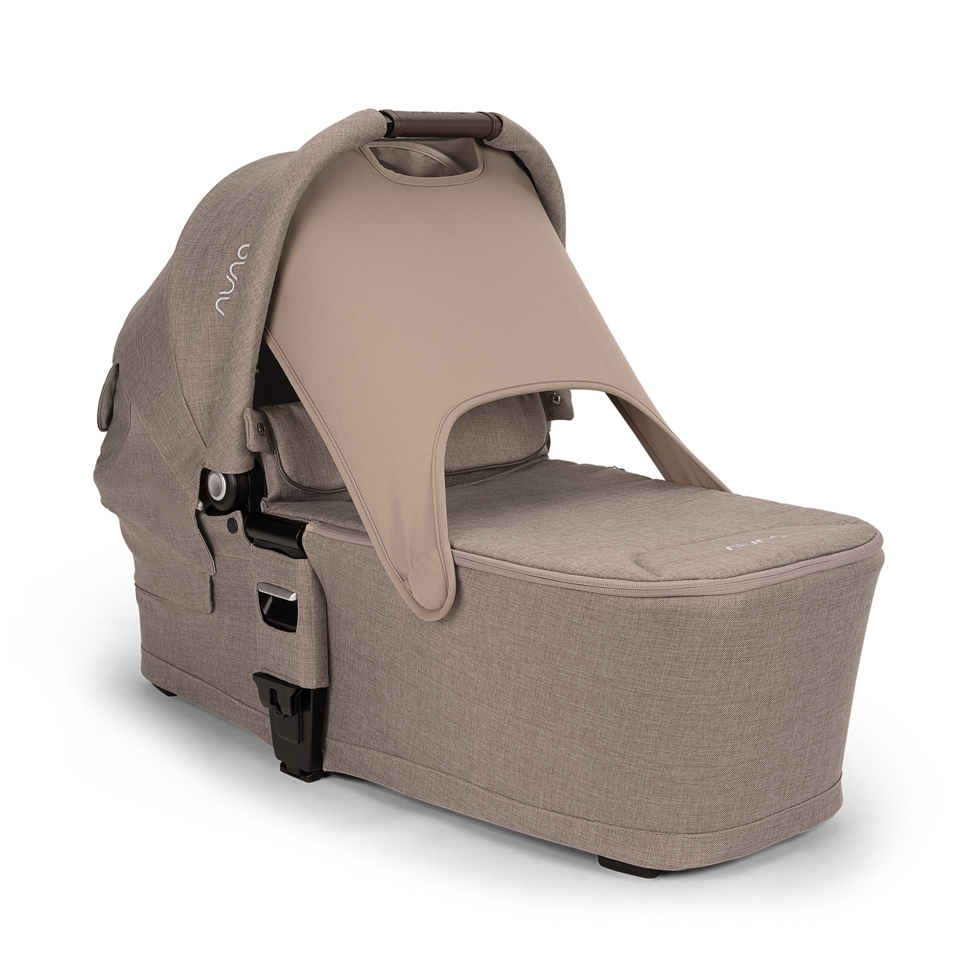 Kombi-Kinderwagen, nuna, Braun – Produktansicht