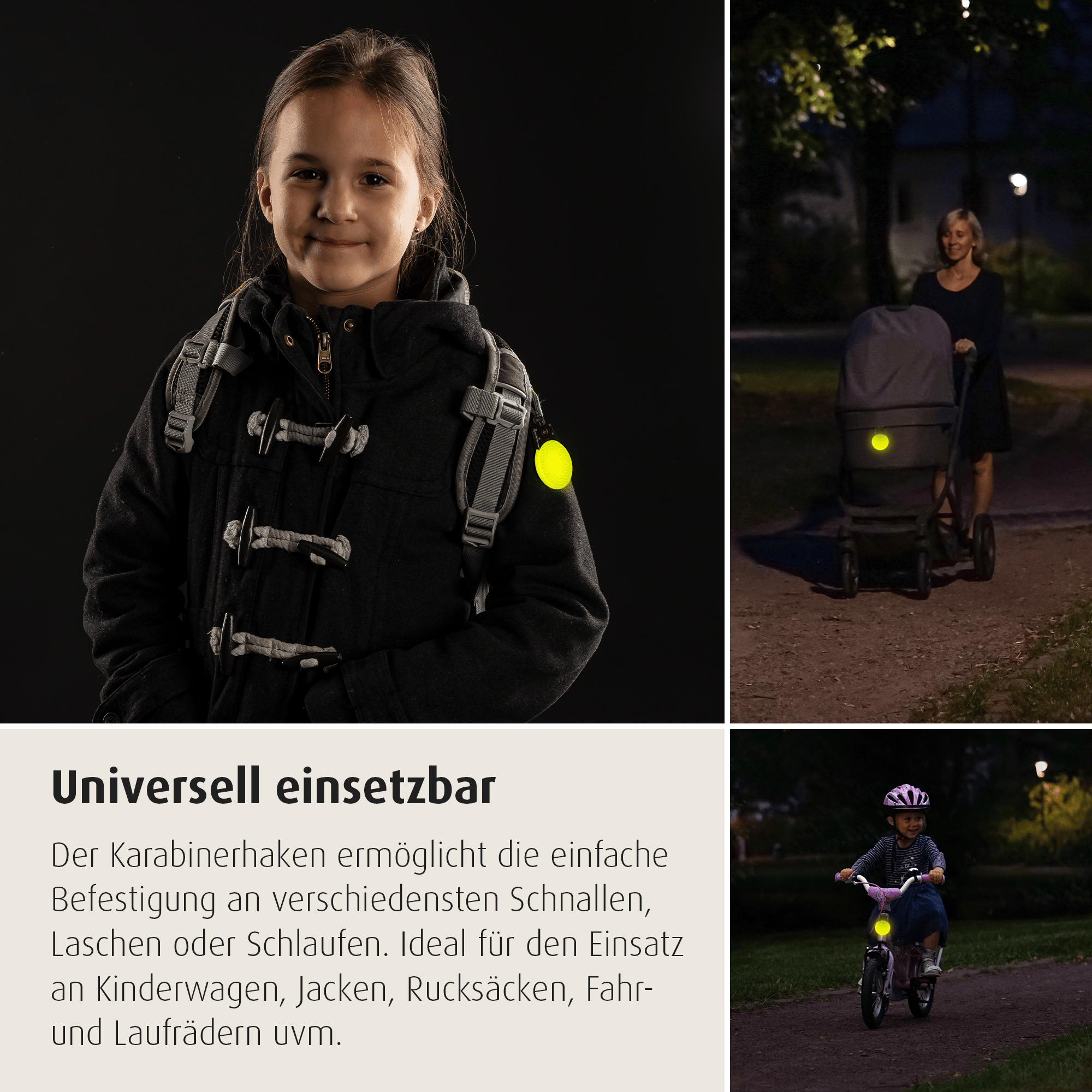 Kinderwagen Zubehör, reer, Gelb – Produktansicht