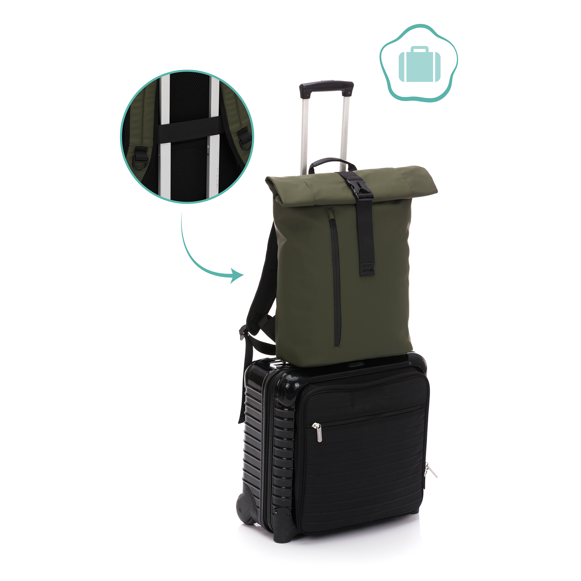 SALE % Pflege, LITTLE ONE, Grün – Produktansicht