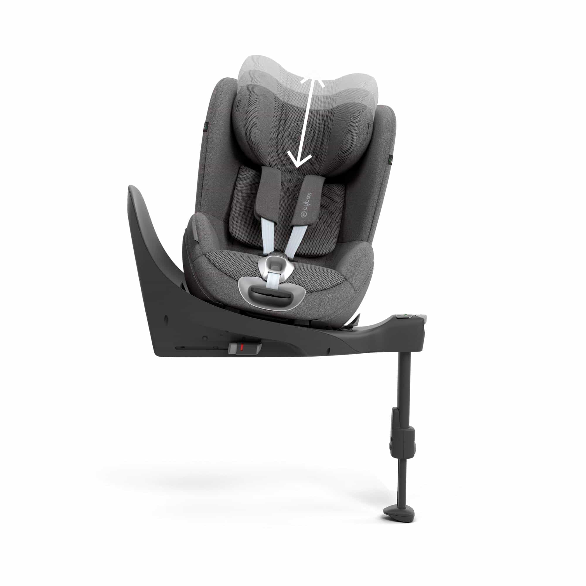 Reboarder 0-18 kg, Gruppe 0+/1, cybex PLATINUM, Grau – Produktansicht