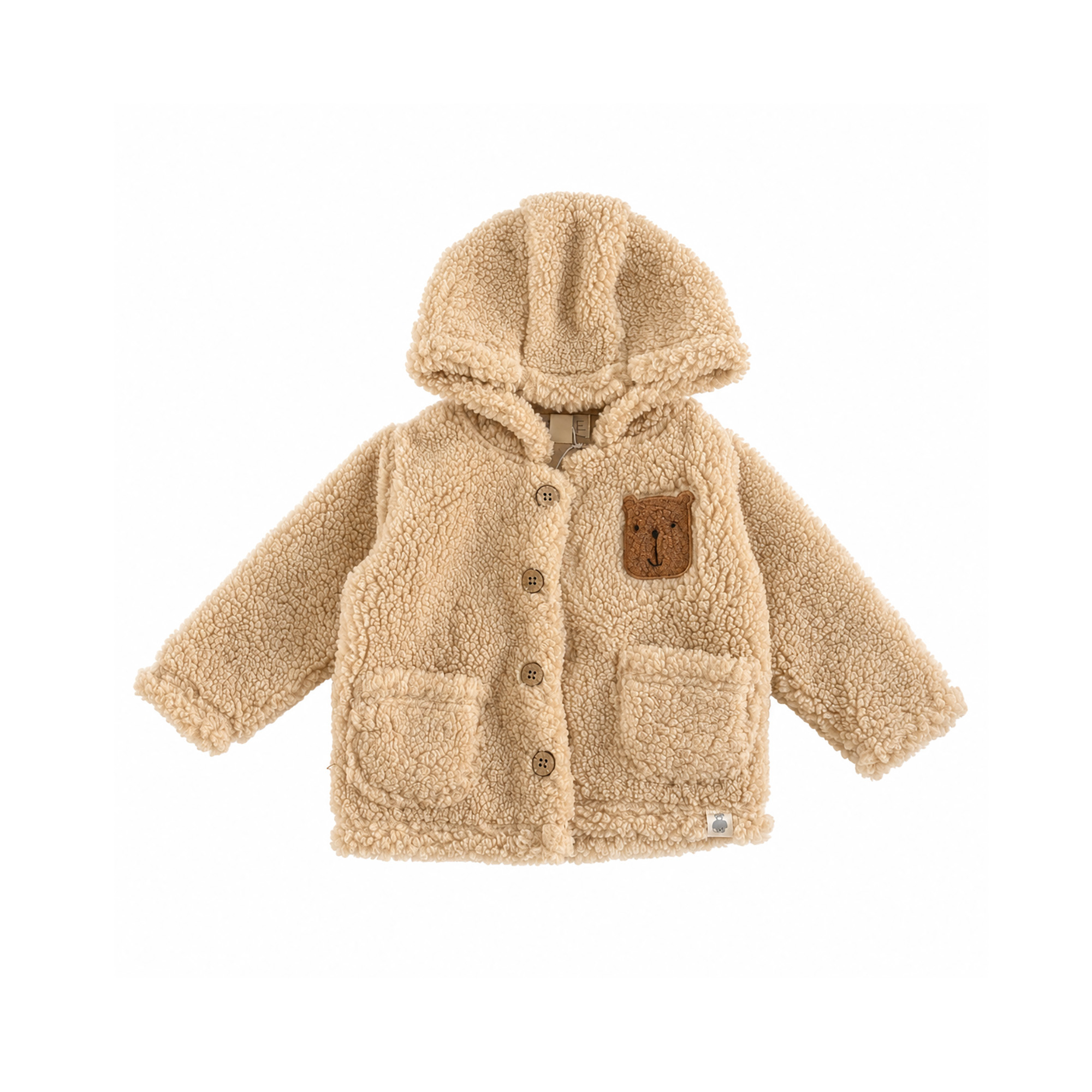 Jacken, LITTLE, Beige – Besonderheit: niedliches Design