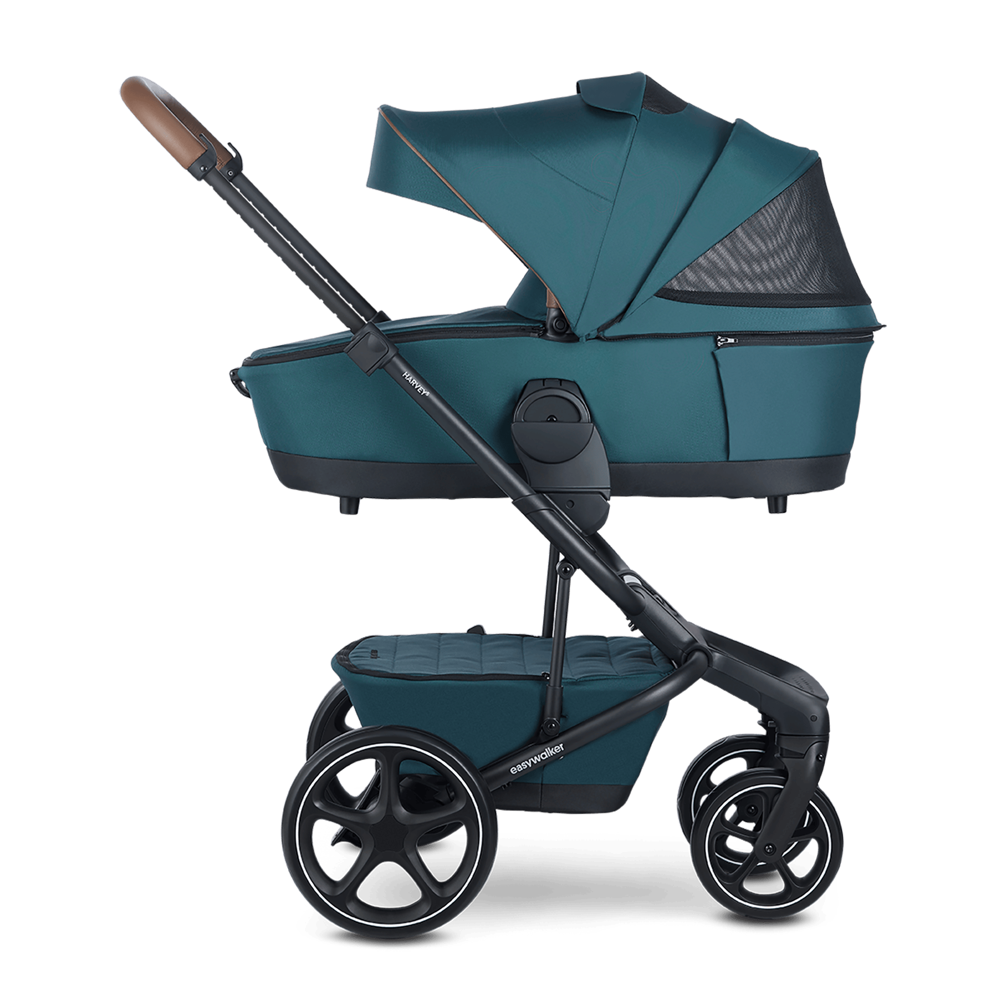 Kombi-Kinderwagen, easywalker, Grün – Produktansicht