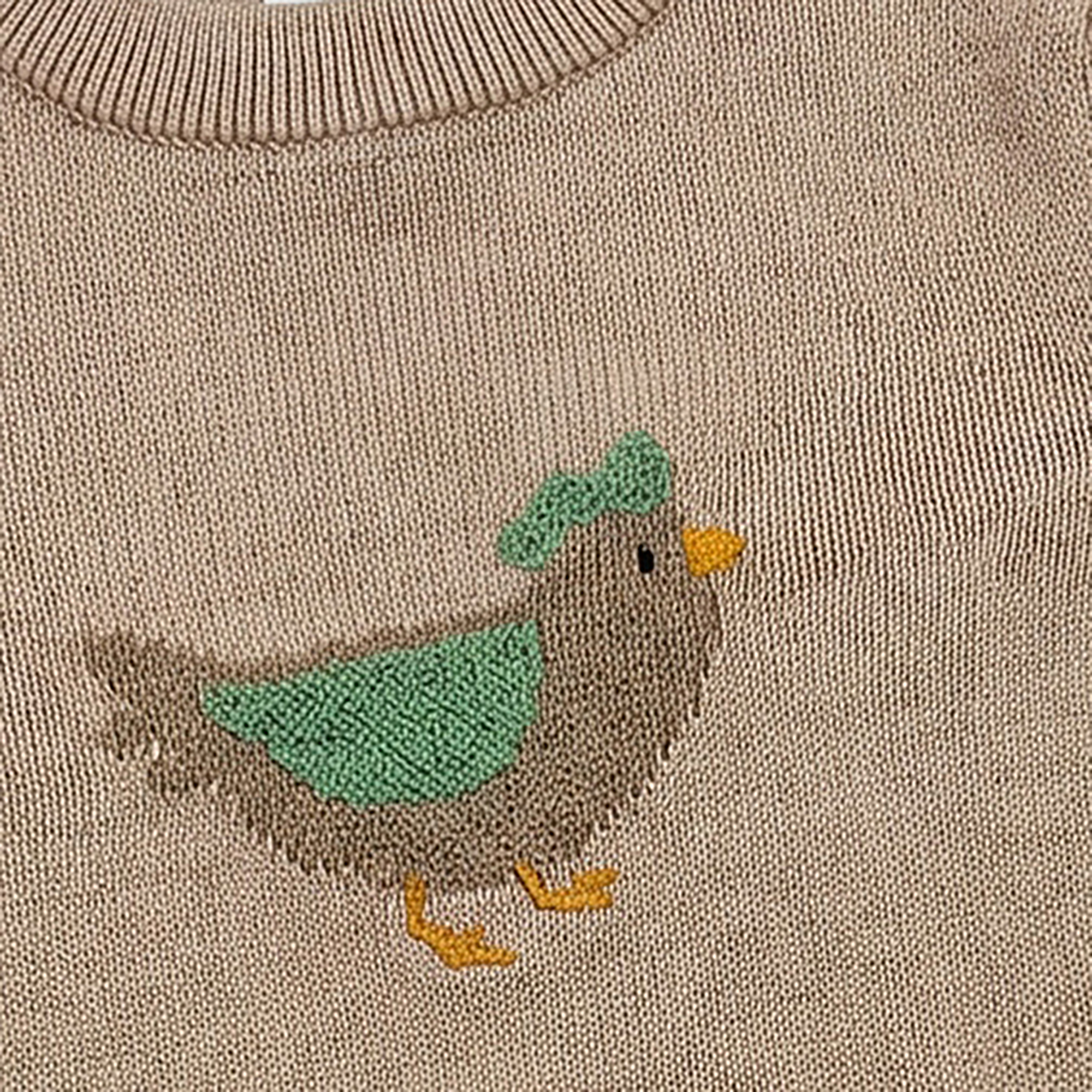 Strickpullover, LITTLE ONE, Beige – Produktansicht