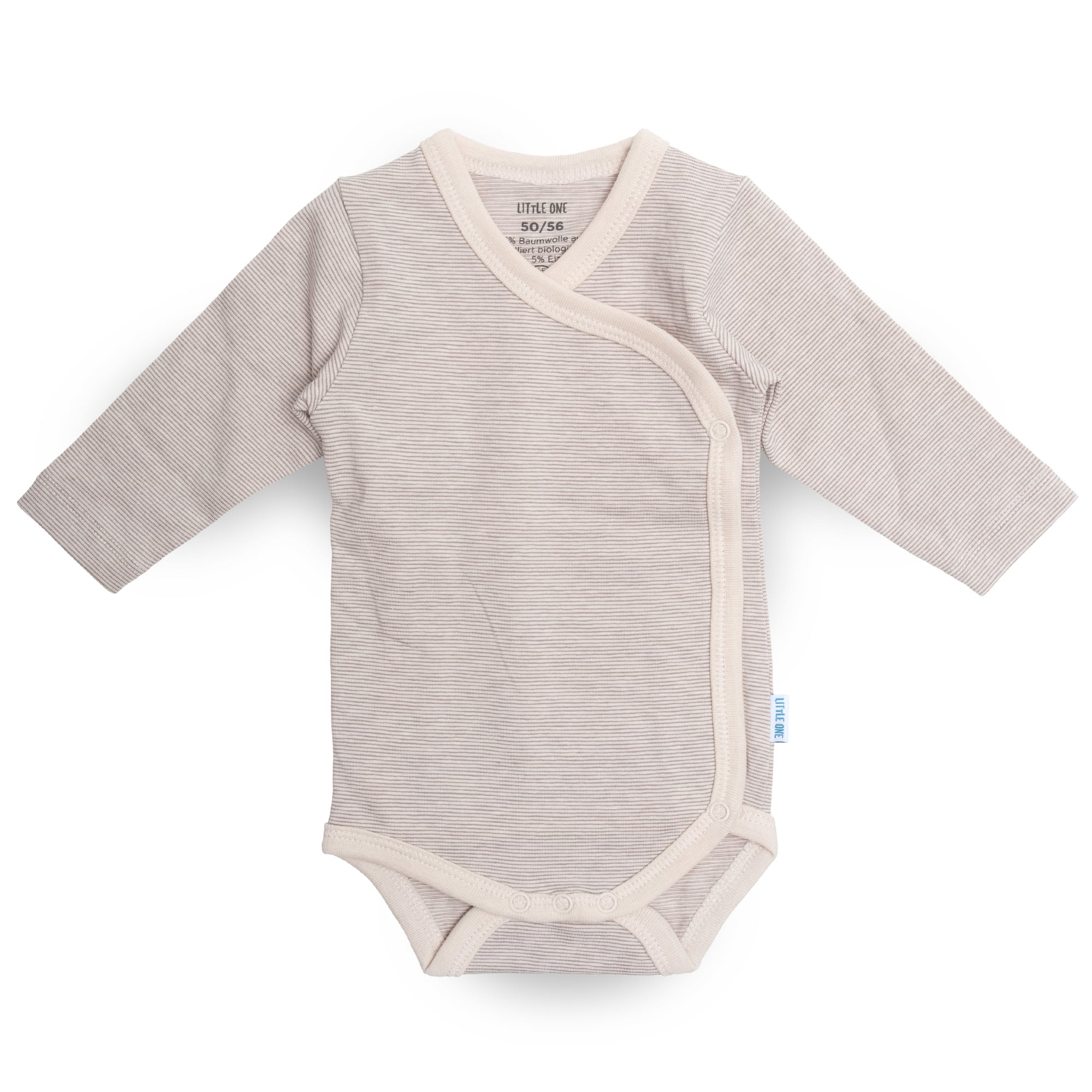 Wickelbodys, LITTLE ONE, Beige – Besonderheit: hochwertiger Bio-Baumwollmix