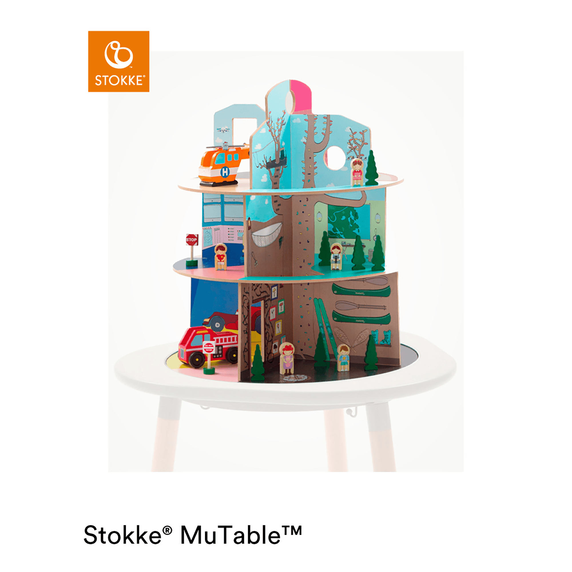 Kindersitzgruppen, STOKKE, Mehrfarbig – Produktansicht