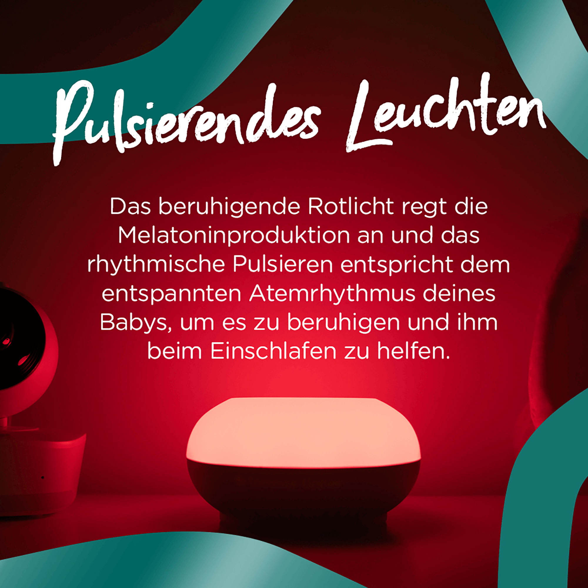 Nachtlichter, tommee tippee, Rot – Produktansicht