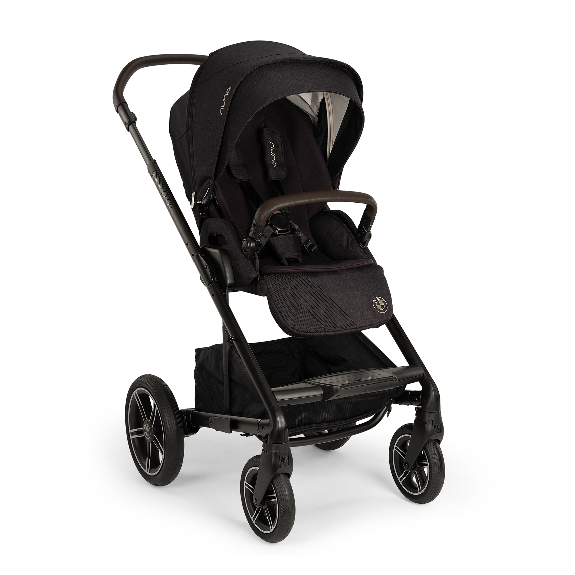 Kombi-Kinderwagen, nuna, Schwarz – Produktansicht