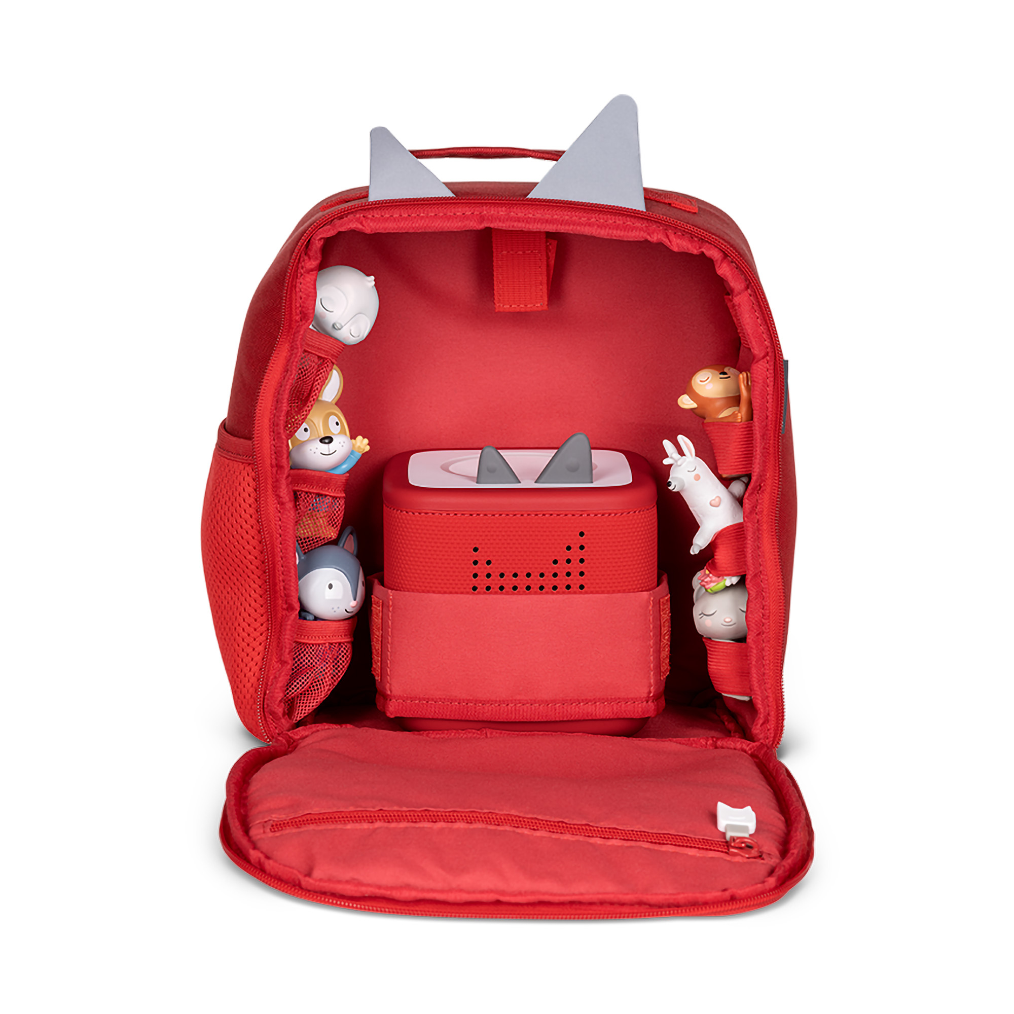 Kinderrucksäcke, tonies, Rot – Produktansicht