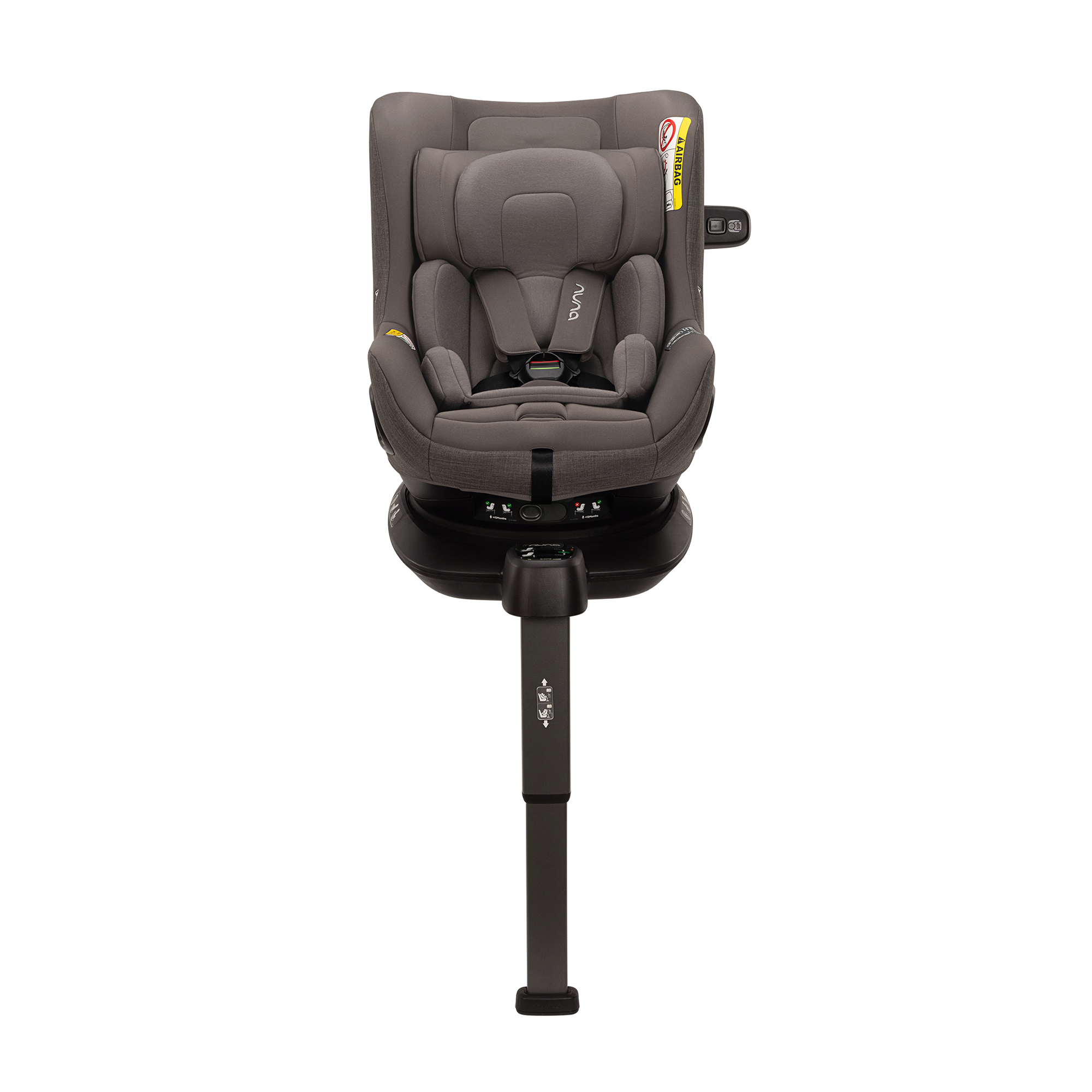 Reboarder 0-18 kg, Gruppe 0+/1, nuna, Grau – Produktansicht