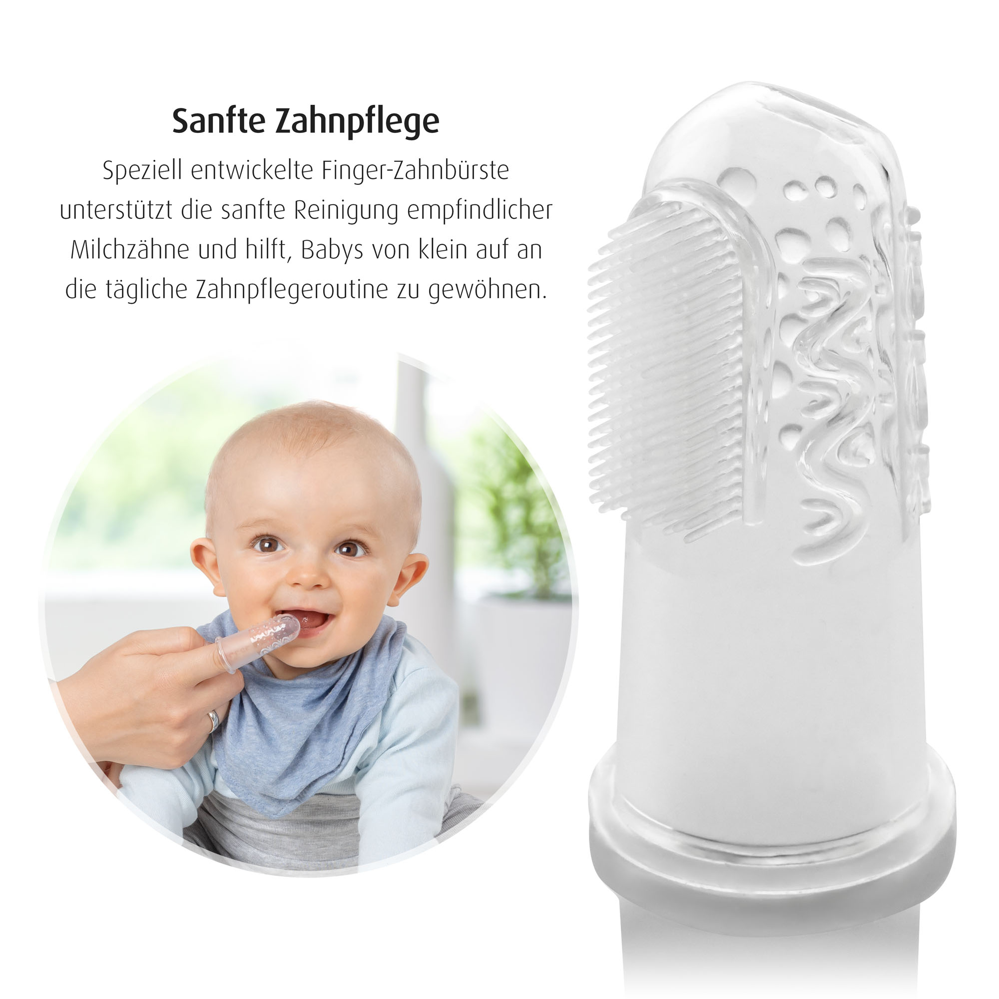 Zahnbürsten, reer, Transparent – Produktansicht