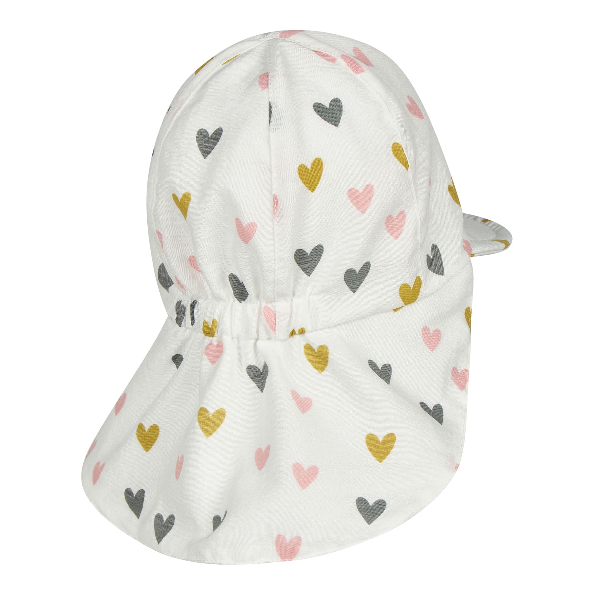 Schirmmützen, Sterntaler, Weiß – Besonderheit: Futter aus Baumwolle