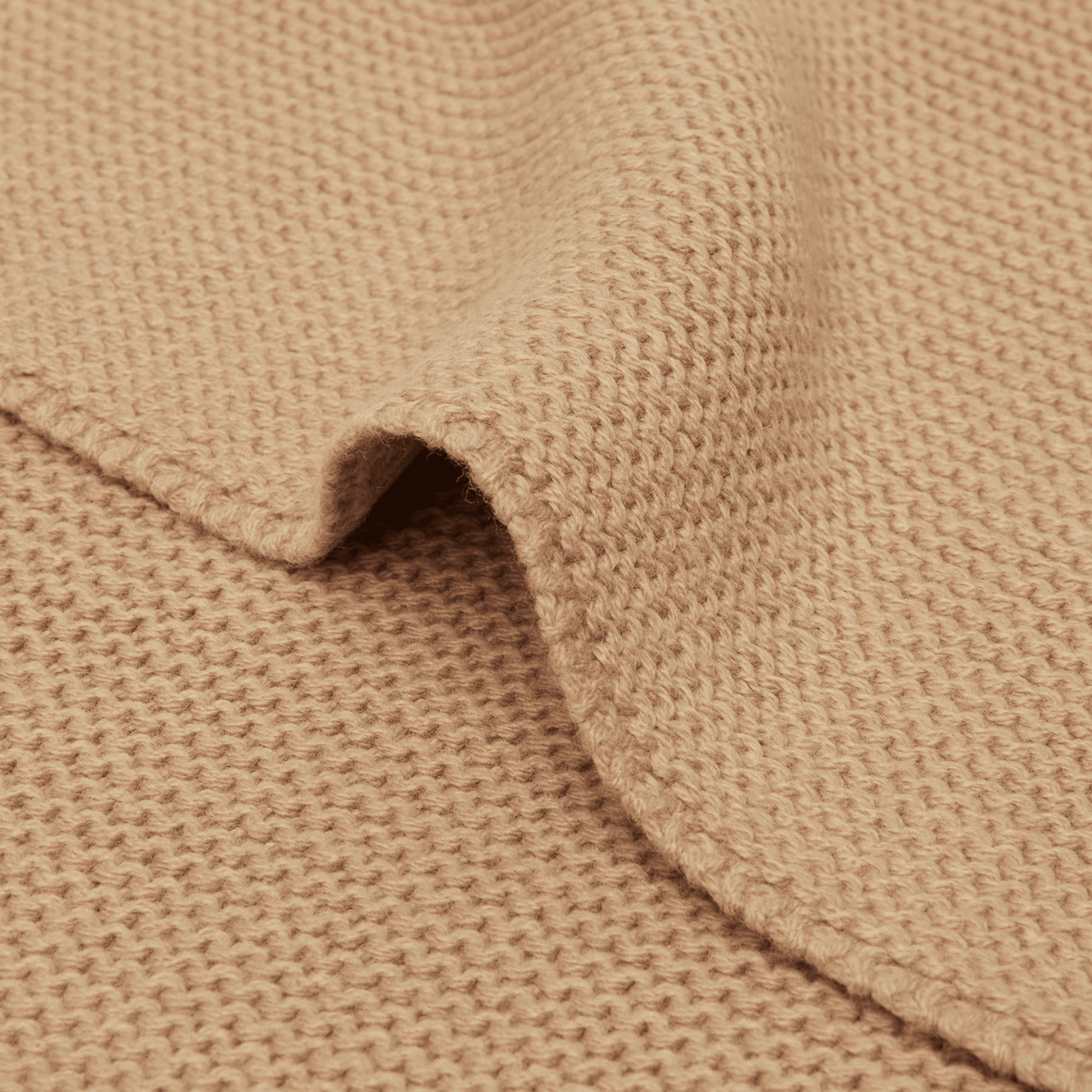 Kuscheldecken, jollein, Braun – Produktansicht