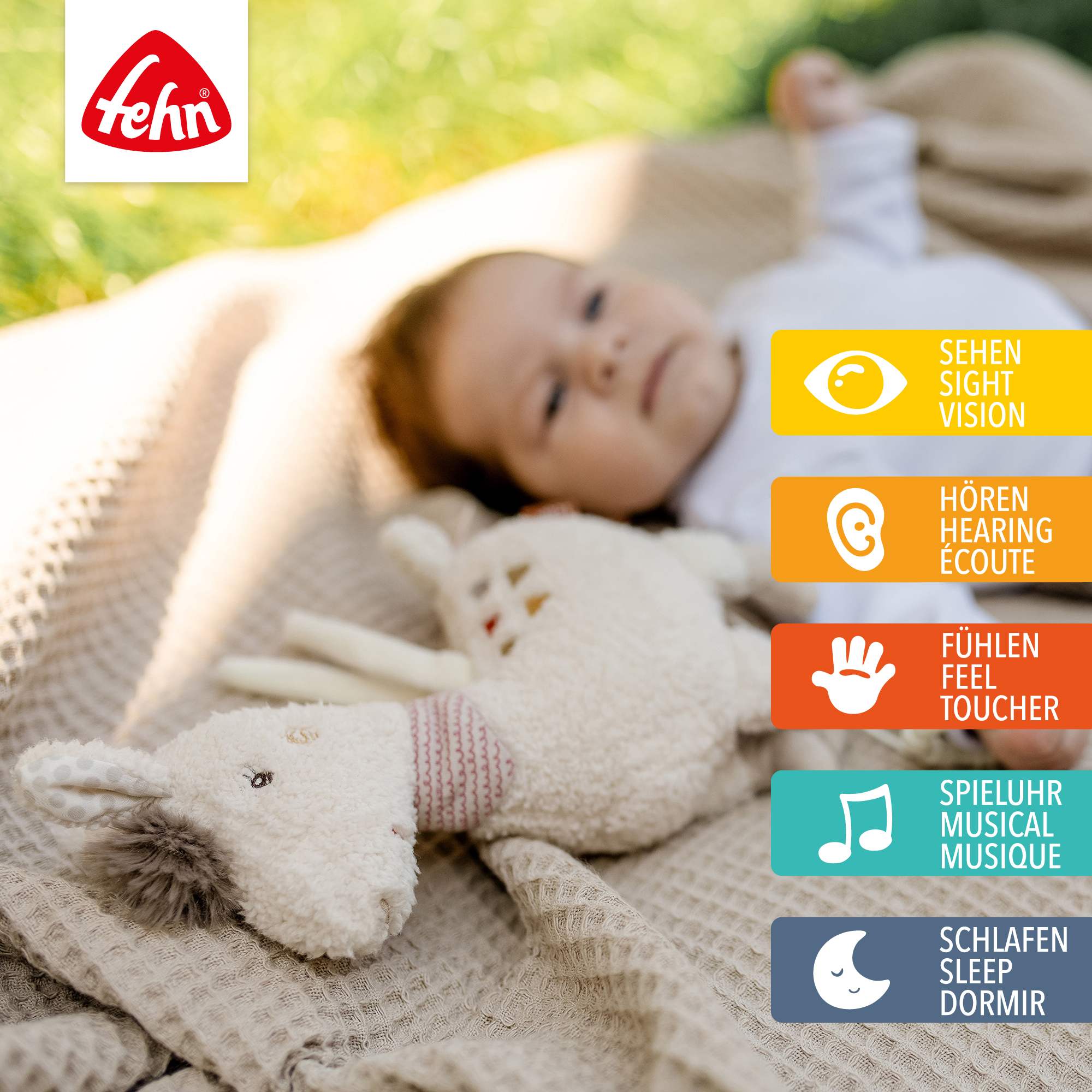 Spieluhren, fehn, Weiß – Besonderheit: Spieluhrmelodie variiert