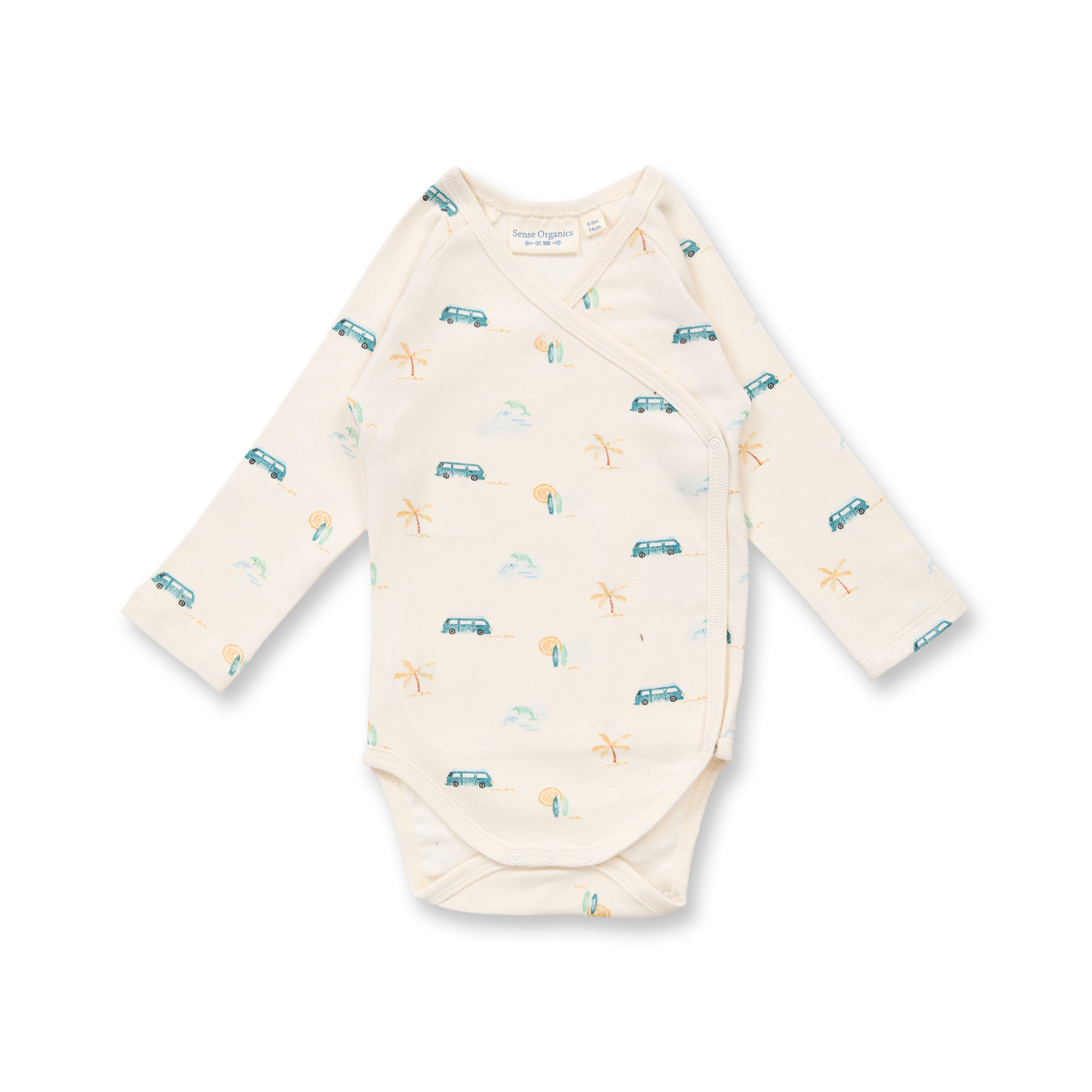 Wickelbodys, Sense Organics, Beige – Besonderheit: aus 100% Baumwolle