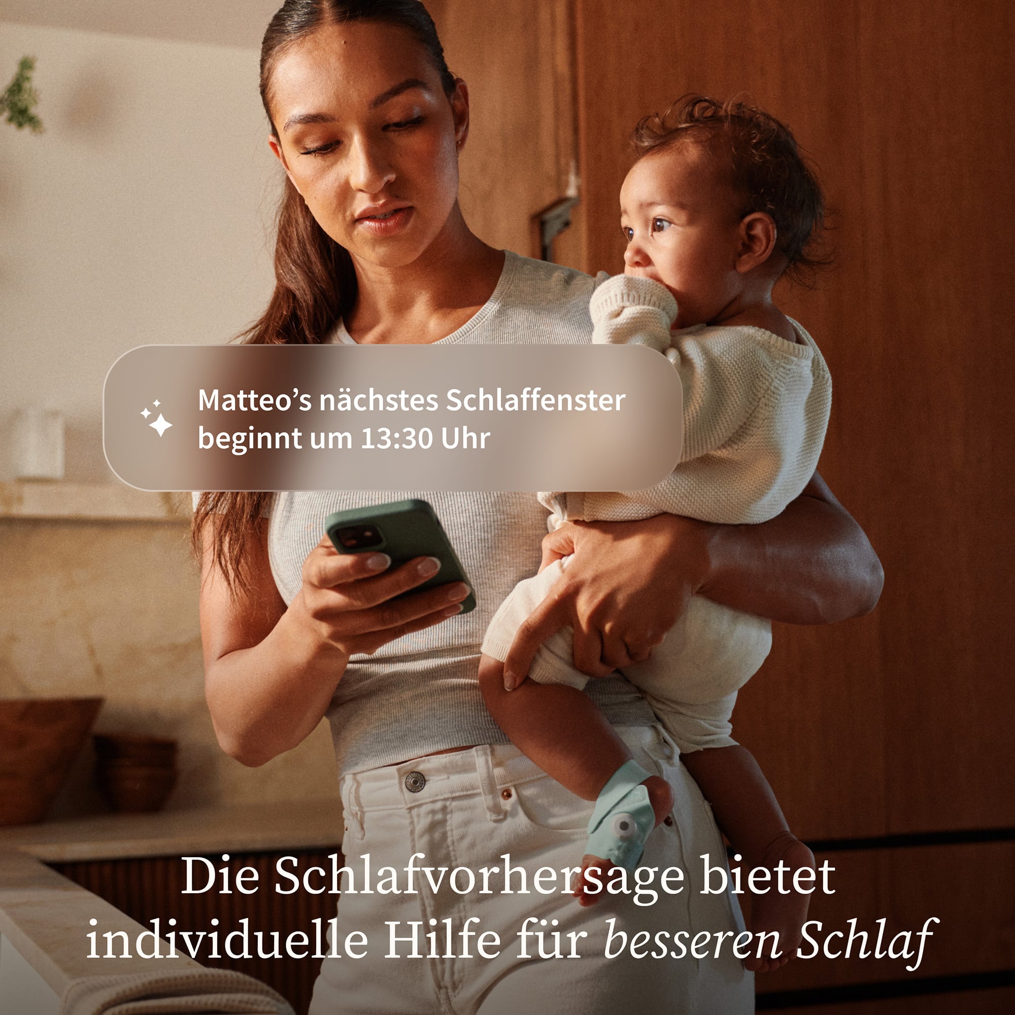 Video Babyphone, Owlet, Grün – Produktansicht