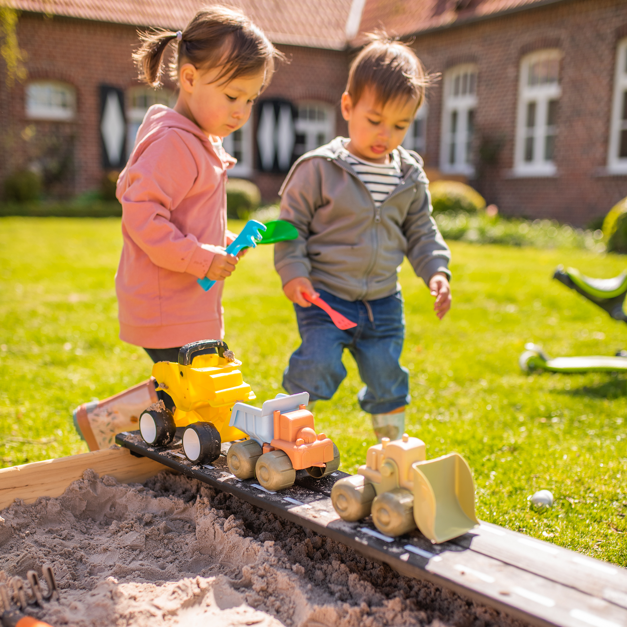 Sandkasten, roba, Braun – Produktansicht