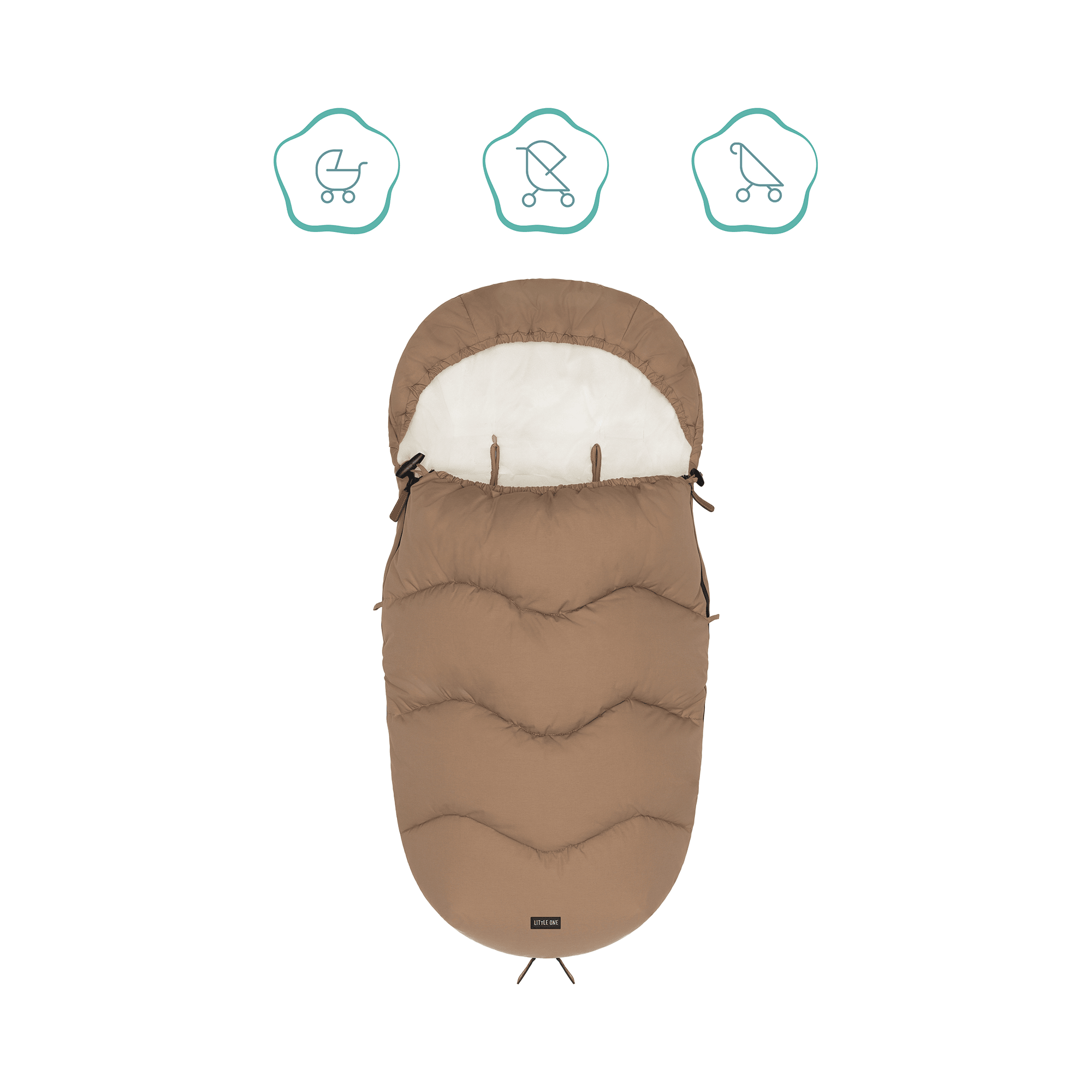Fußsäcke & Decken, LITTLE ONE, Beige – Produktansicht
