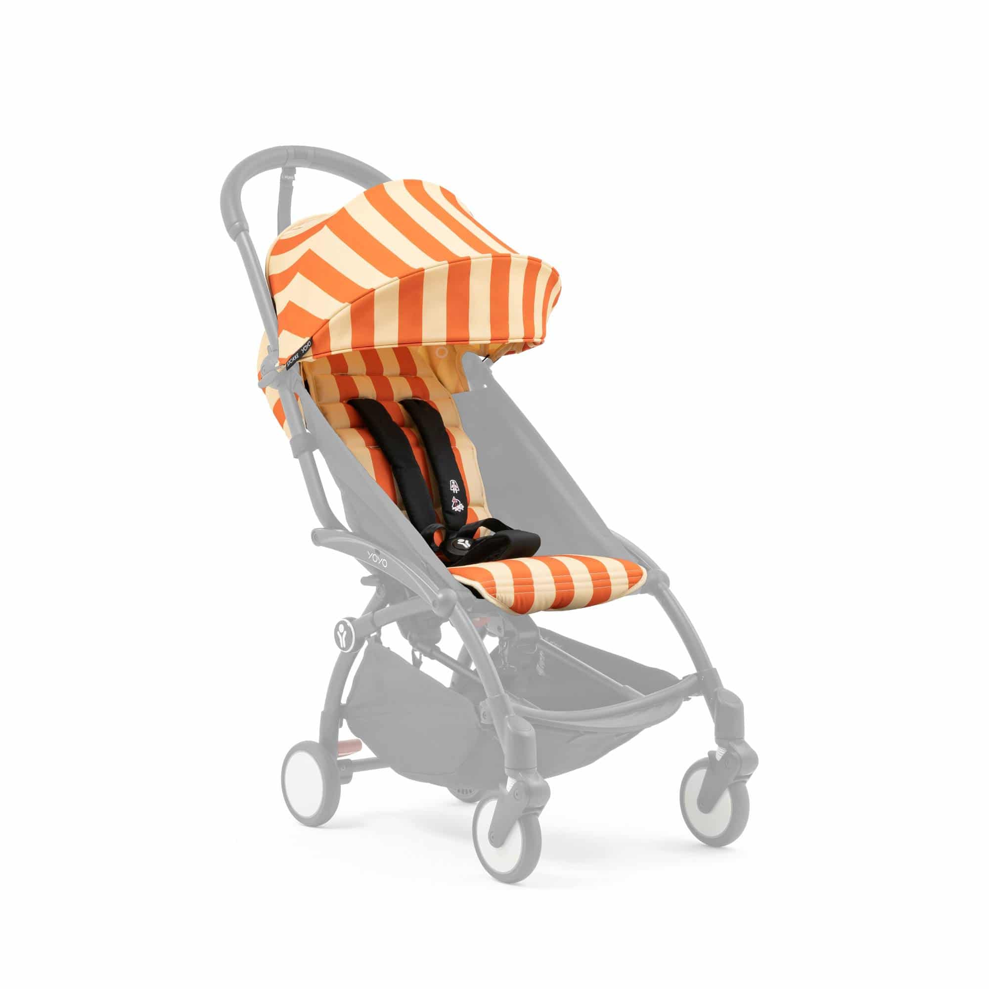 Sportsitze, STOKKE, Orange – Besonderheit: kompatibel mit dem YOYO³ Gestell
