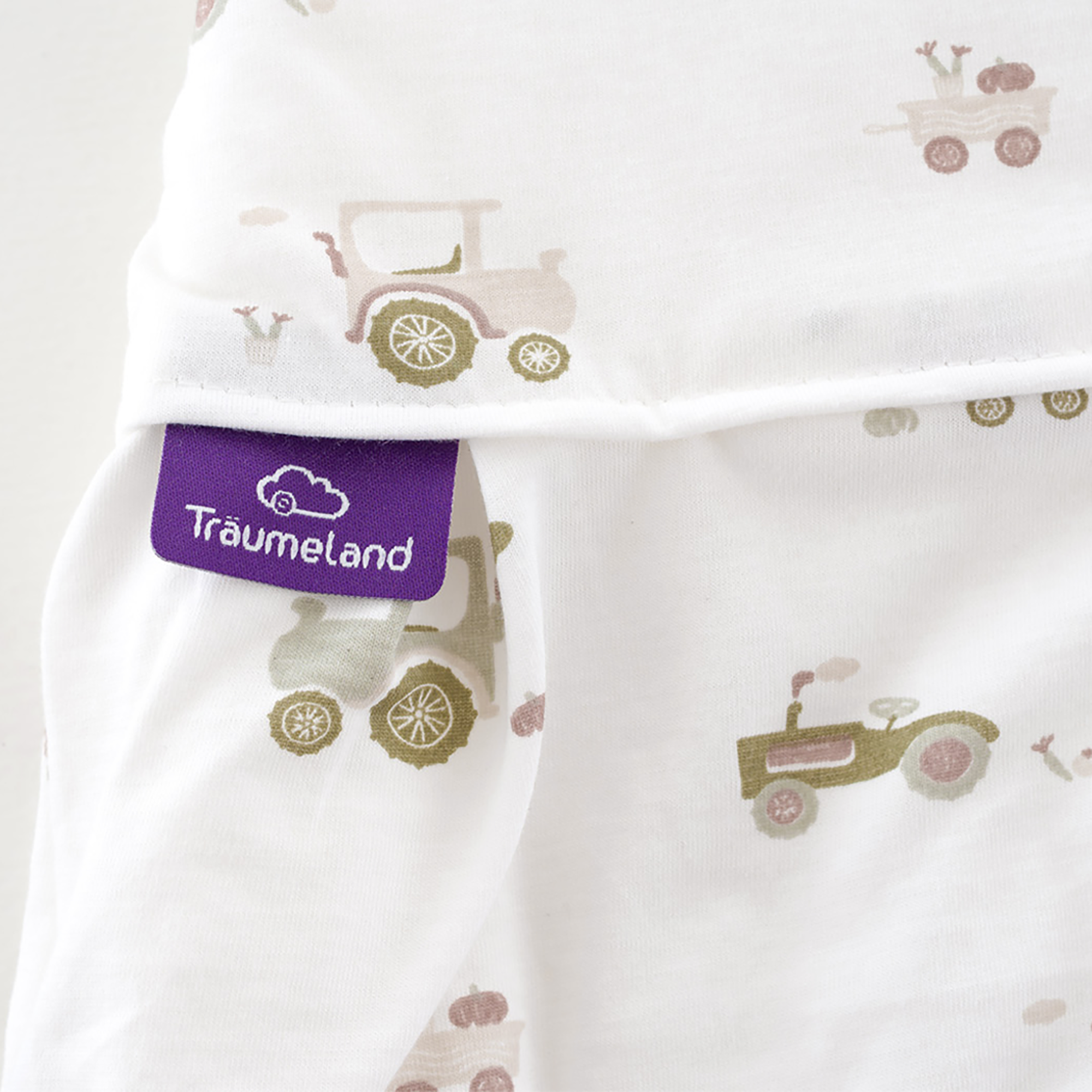 Ganzjahresschlafsäcke, Träumeland, Weiß – Produktansicht