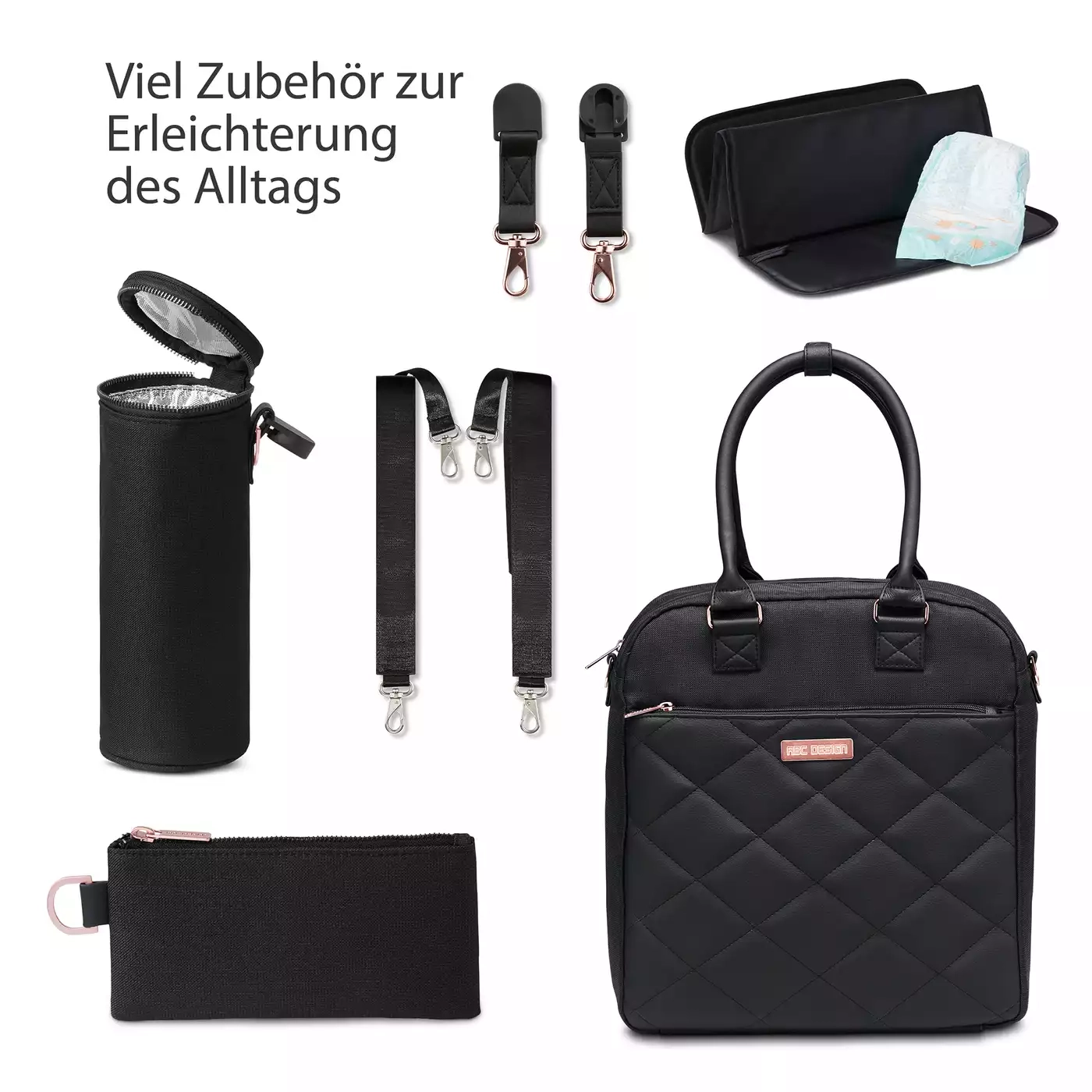 Wickeltaschen, ABC DESIGN – Produktansicht