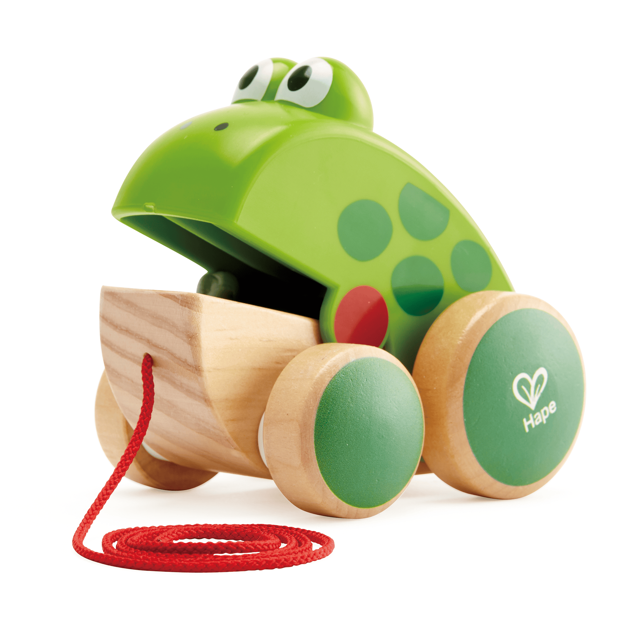 Schiebetiere, Hape, Grün – Besonderheit: motiviert zum Laufen