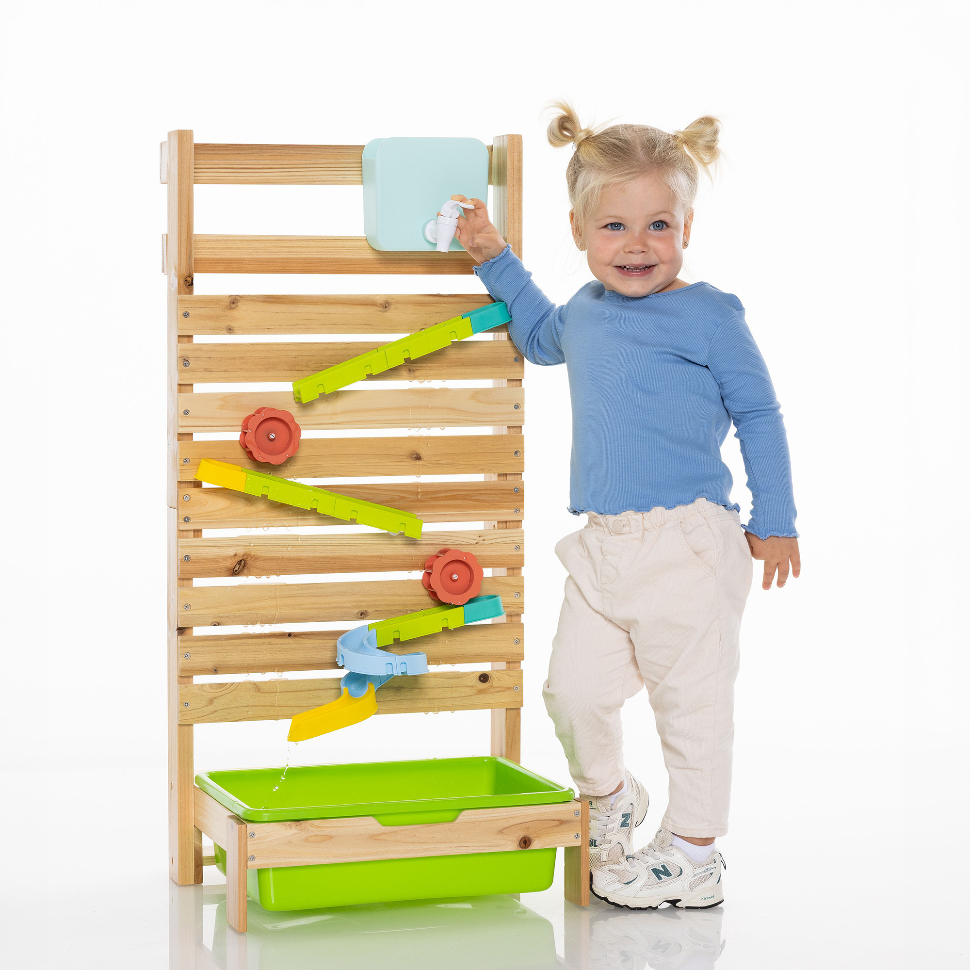 Gartenspielzeug, Outdoor active, Mehrfarbig – Besonderheit: mit 32 Elementen