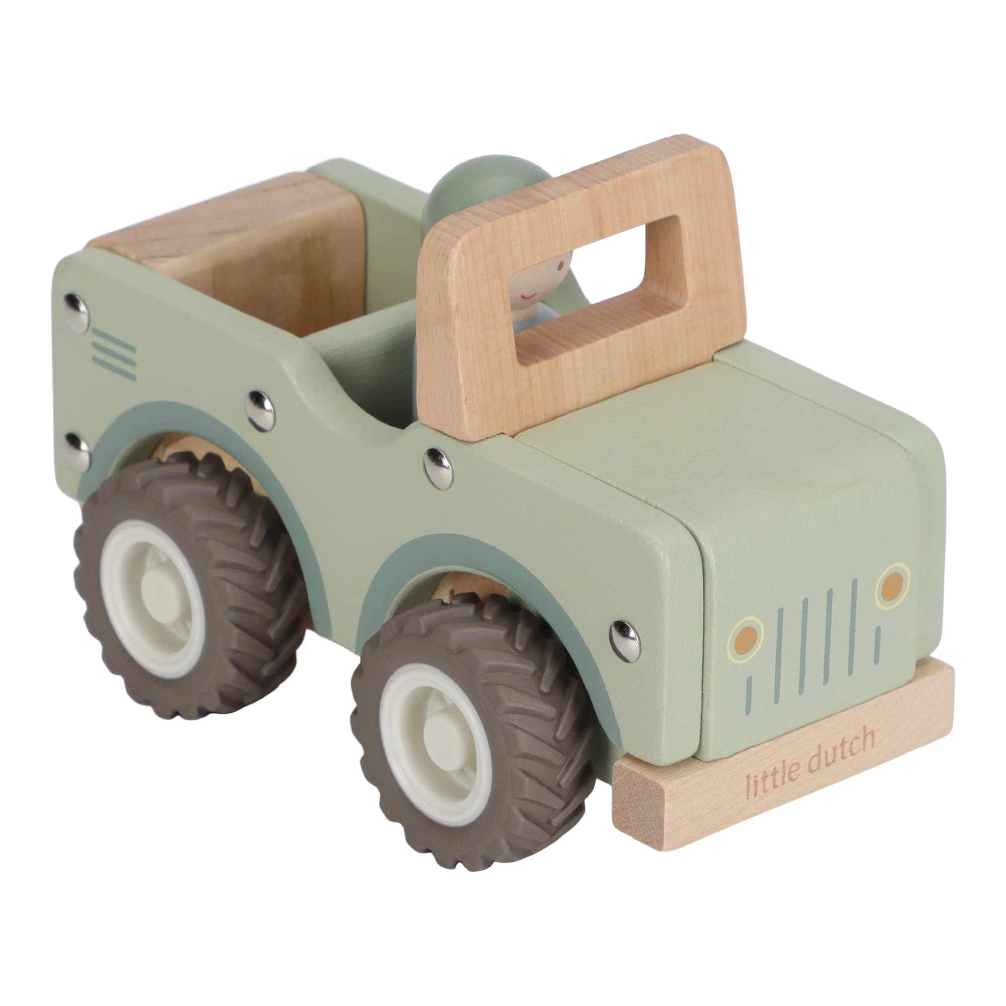 Spielzeugautos, LITTLE DUTCH, Grün – Produktansicht