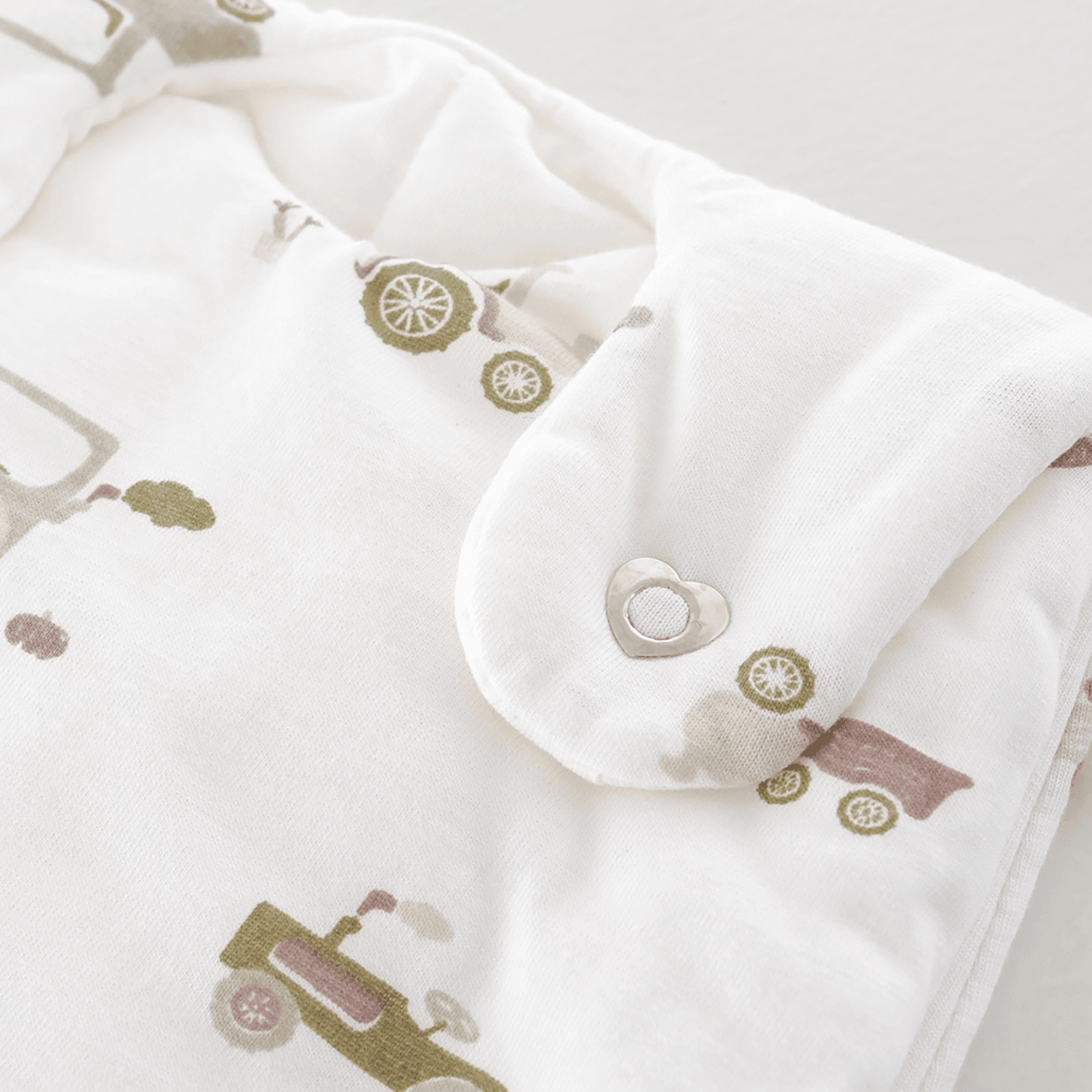 Ganzjahresschlafsäcke, Träumeland, Weiß – Produktansicht