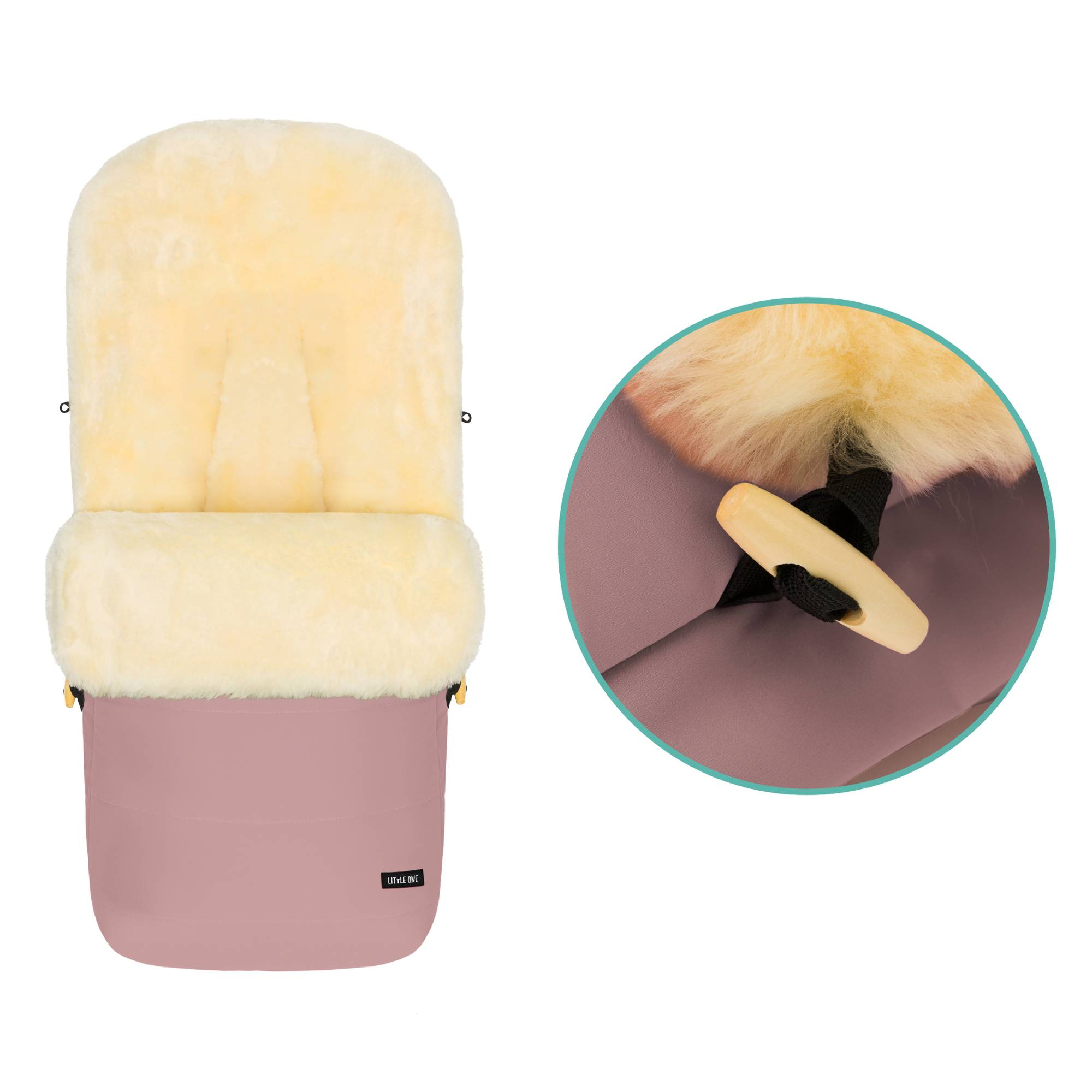 Fußsäcke & Decken, LITTLE ONE, Pink – Produktansicht