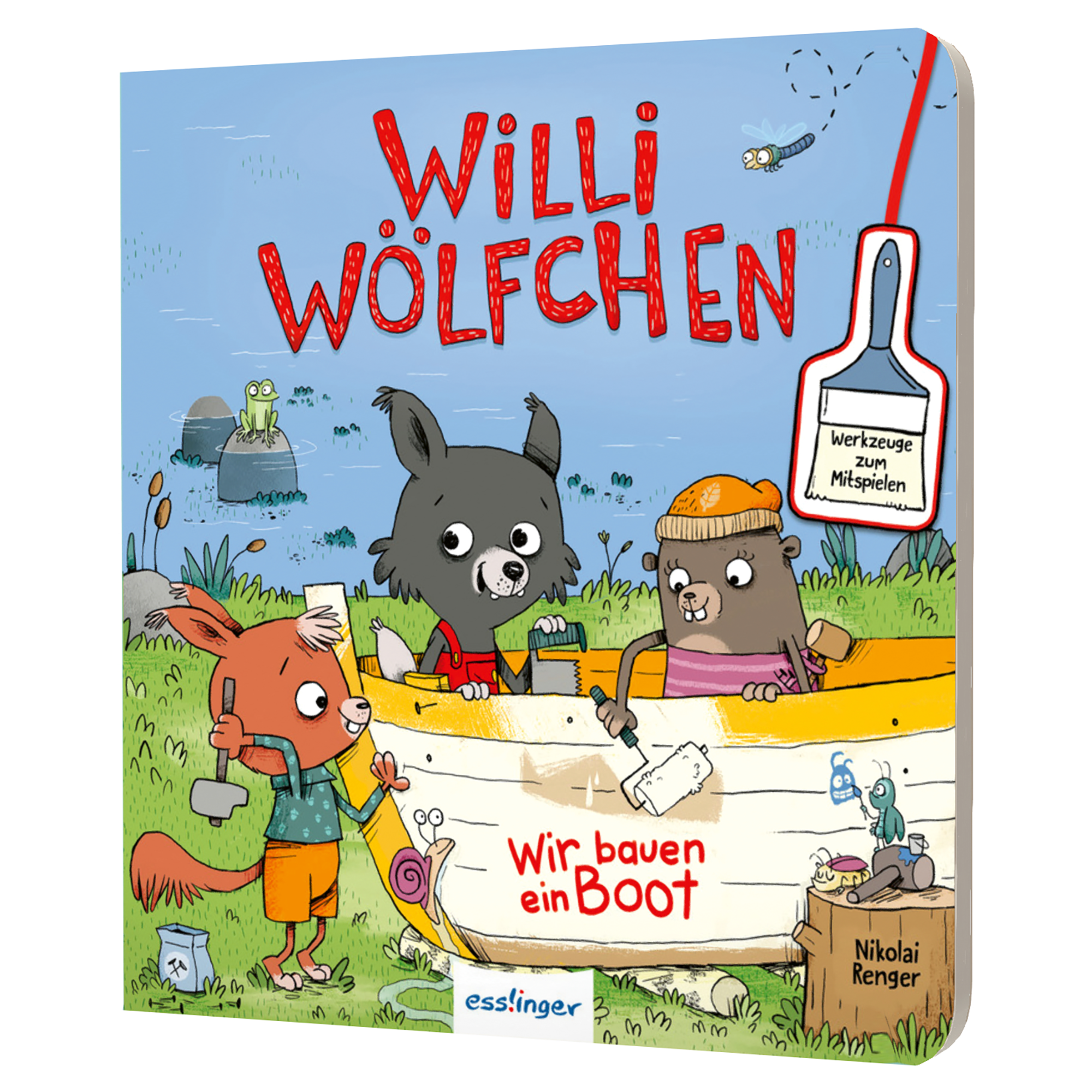 Willi Wölfchen: Wir bauen ein Boot THIENEMANN 2000584907403 1