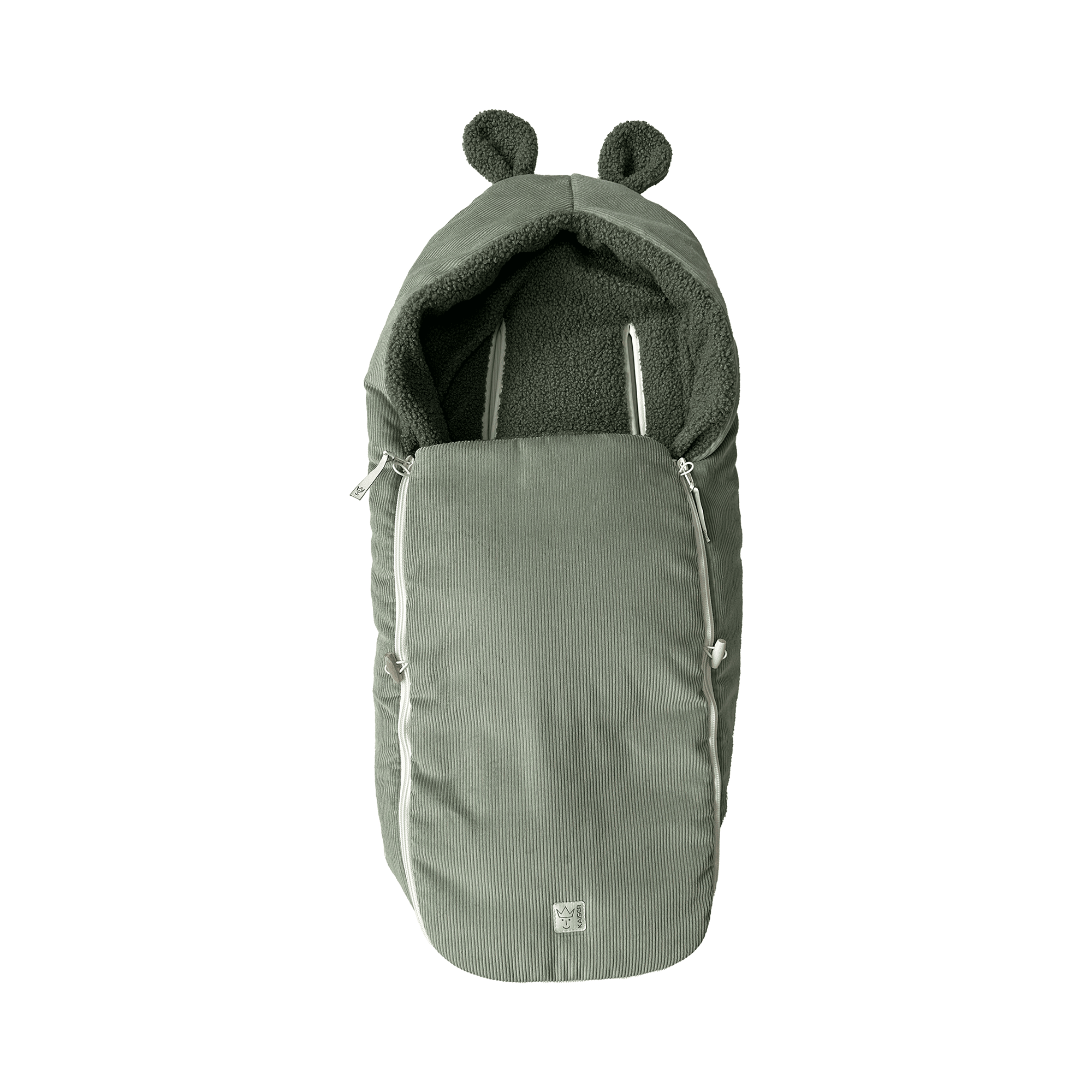 Fußsäcke, KAISER, Grün – Besonderheit: passend für Babyschale oder Babywanne