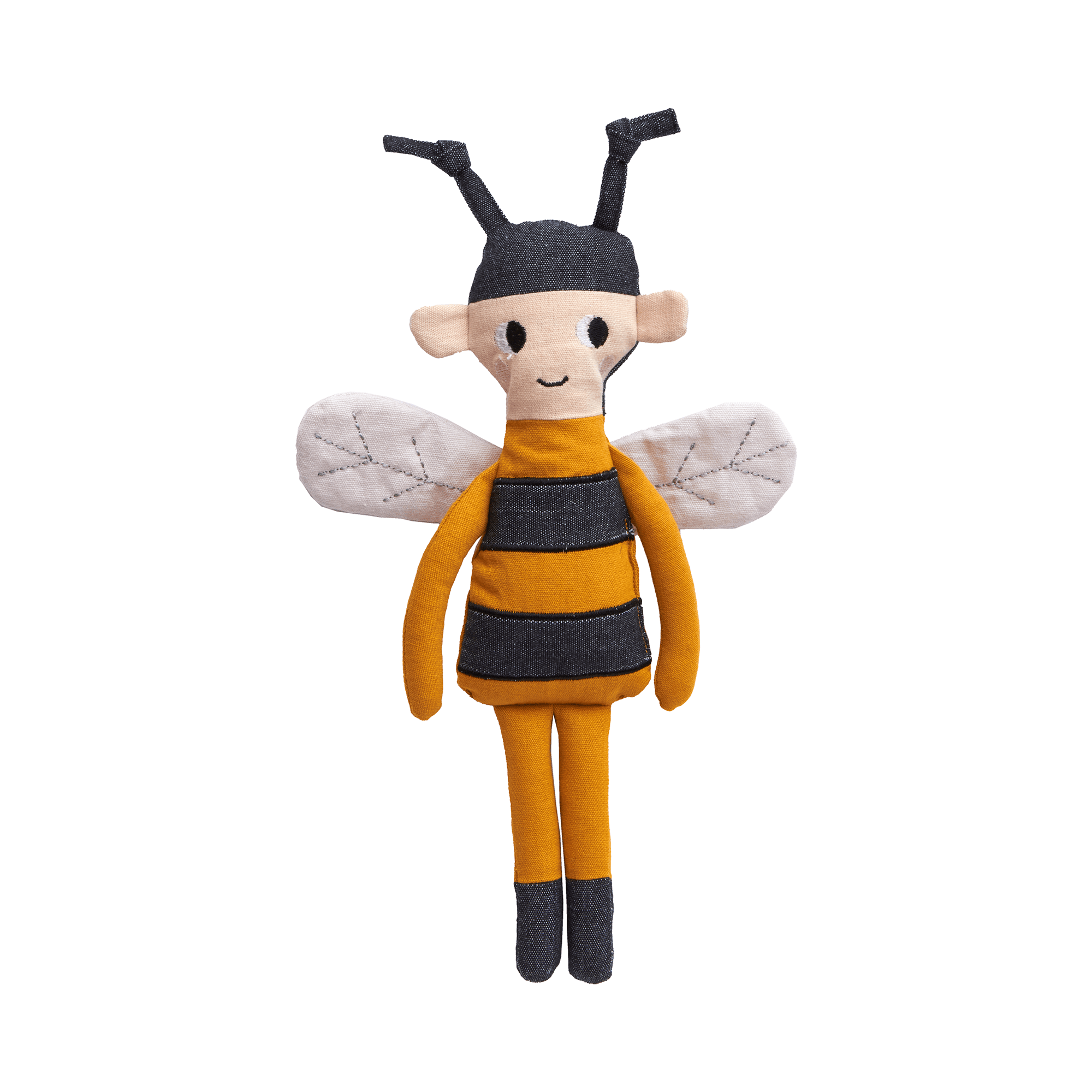 Puppen & Puppenwagen, Roommate, Blau – Besonderheit: aus 100% Bio-Baumwolle