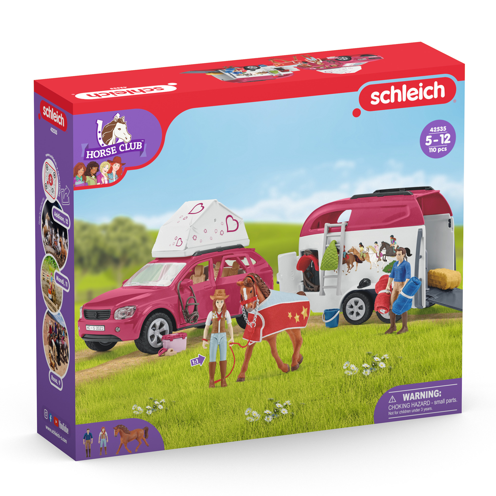 Spielfiguren, Schleich, Mehrfarbig – Besonderheit: zahlreiche Spielmöglichkeiten