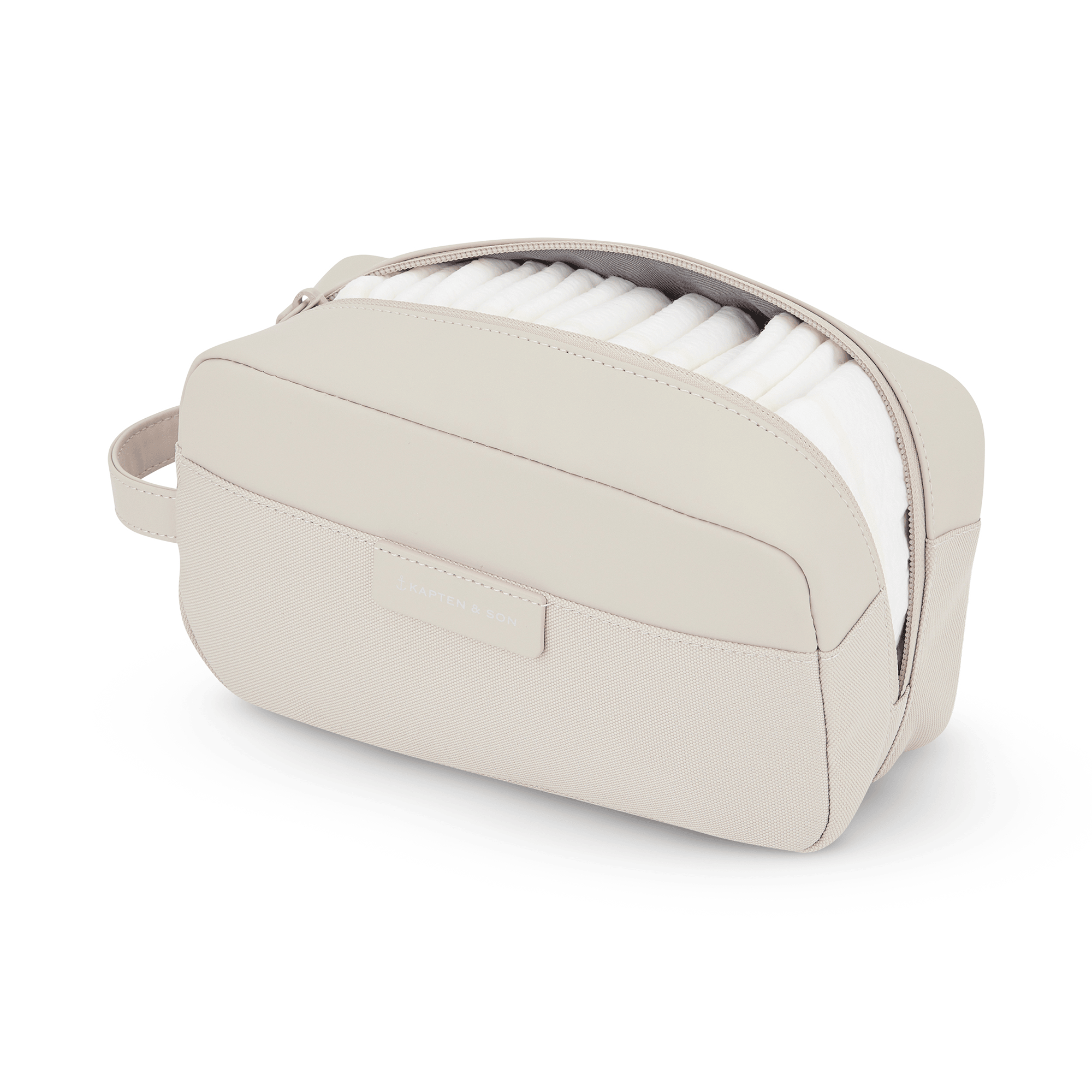 Wickeltaschen schwarz, KAPTEN & SON, Beige – Produktansicht