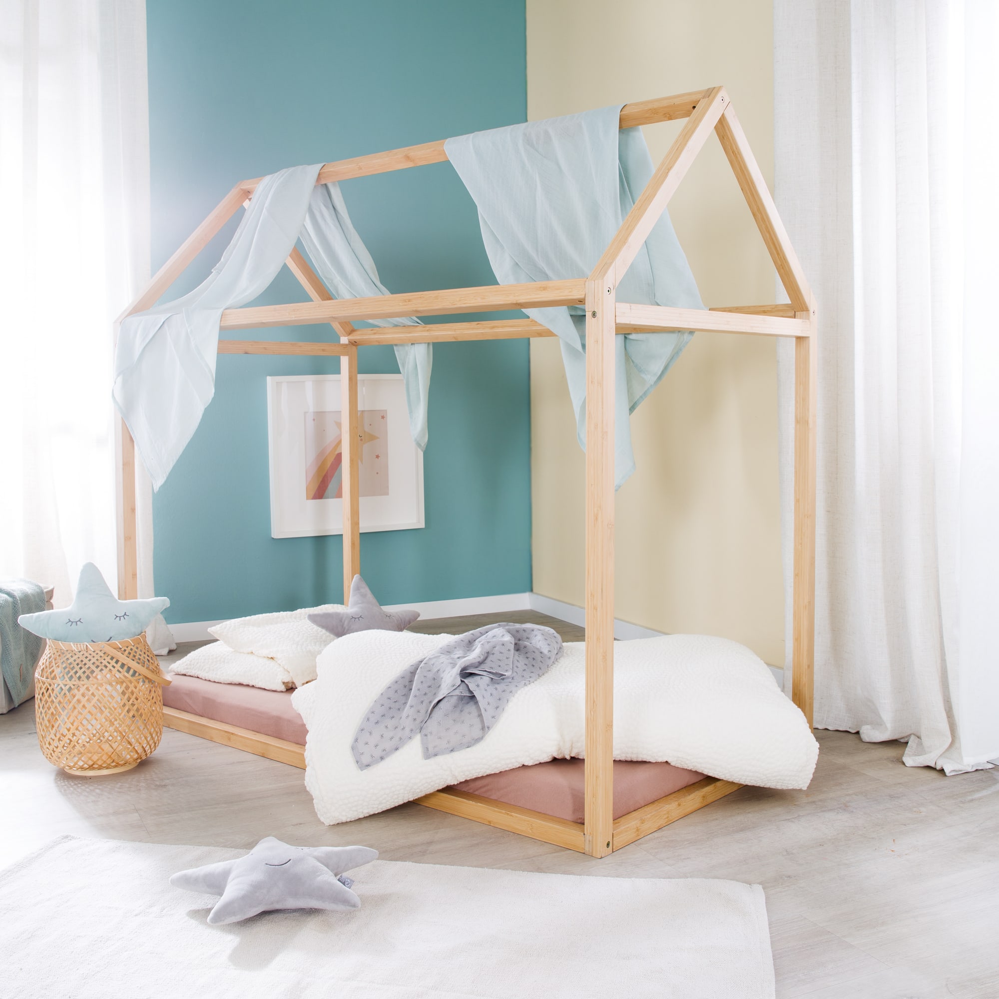 Hausbett, roba, Beige – Produktansicht