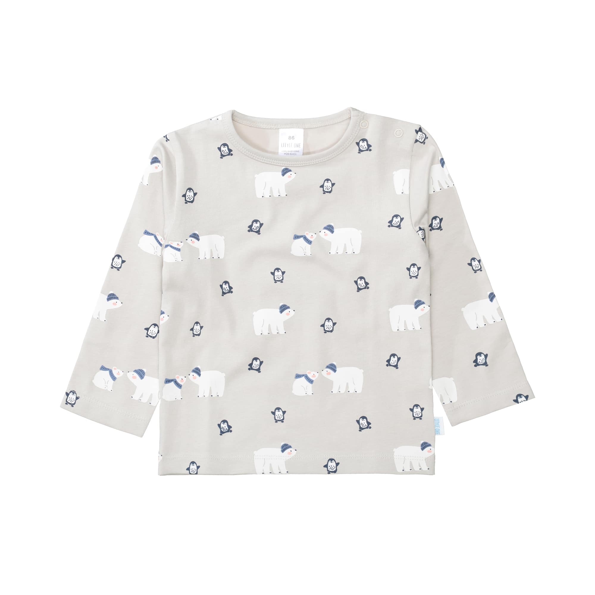 Langarmshirts, LITTLE ONE, Beige – Produktansicht