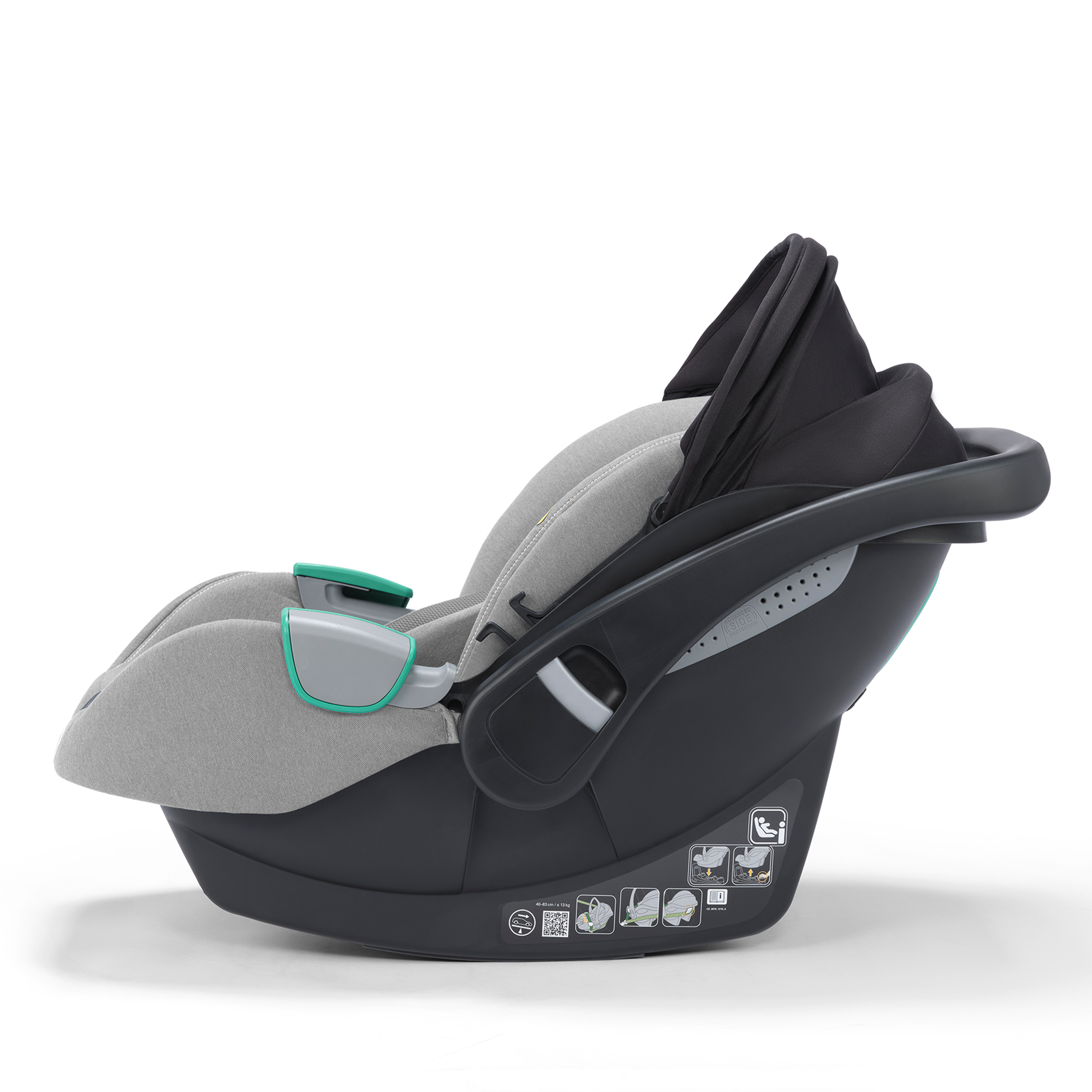 Babyschalen 0-13 kg, Gruppe 0+, RECARO – Produktansicht