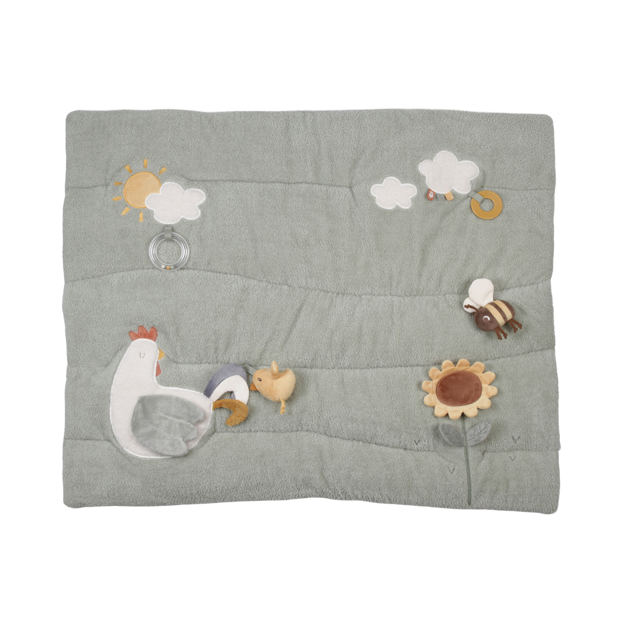 Krabbeldecken, LITTLE DUTCH, Grün – Produktansicht