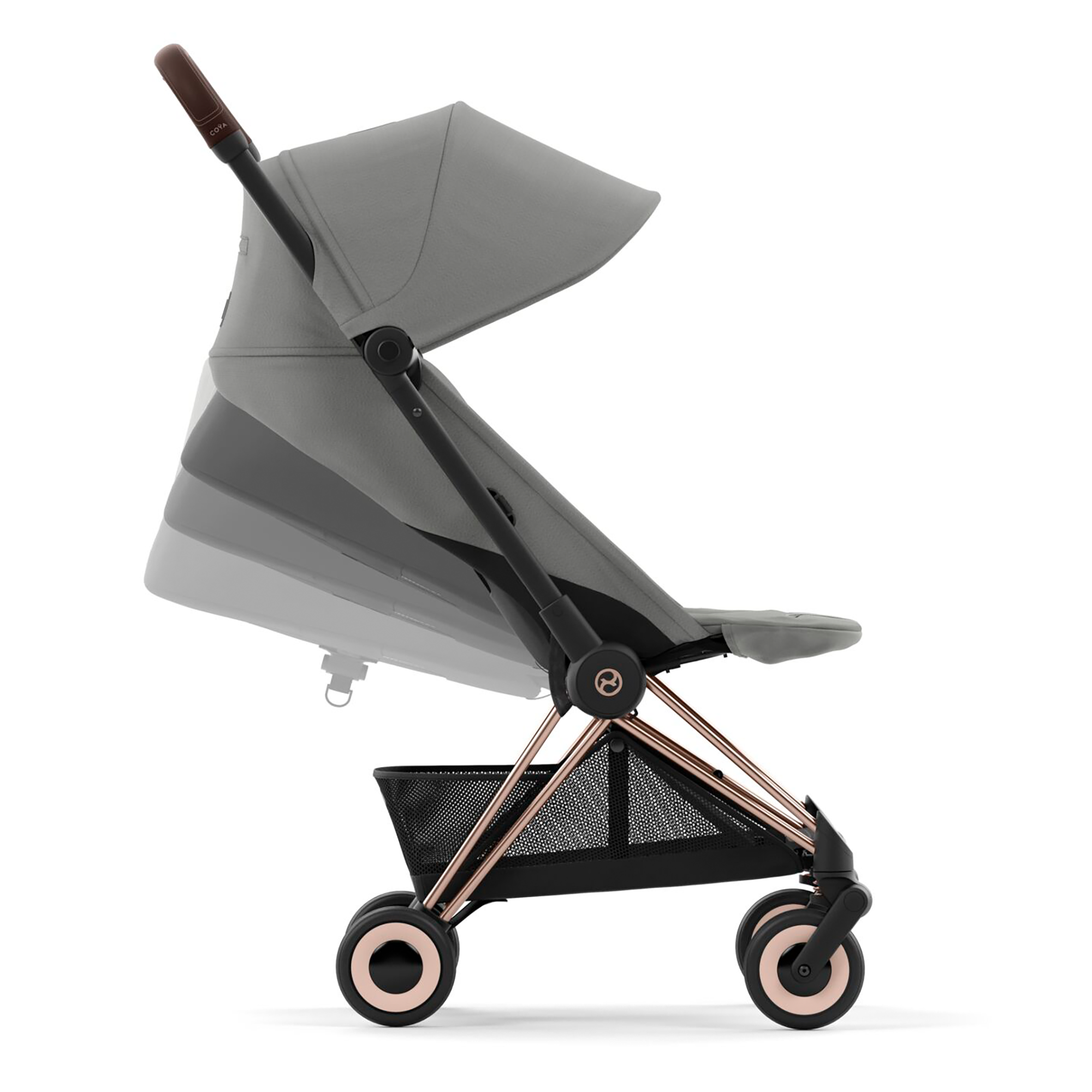 Reisebuggys, cybex PLATINUM, Grau – Besonderheit: leichter, kompakter Buggy im handgepäckkompatiblem Design